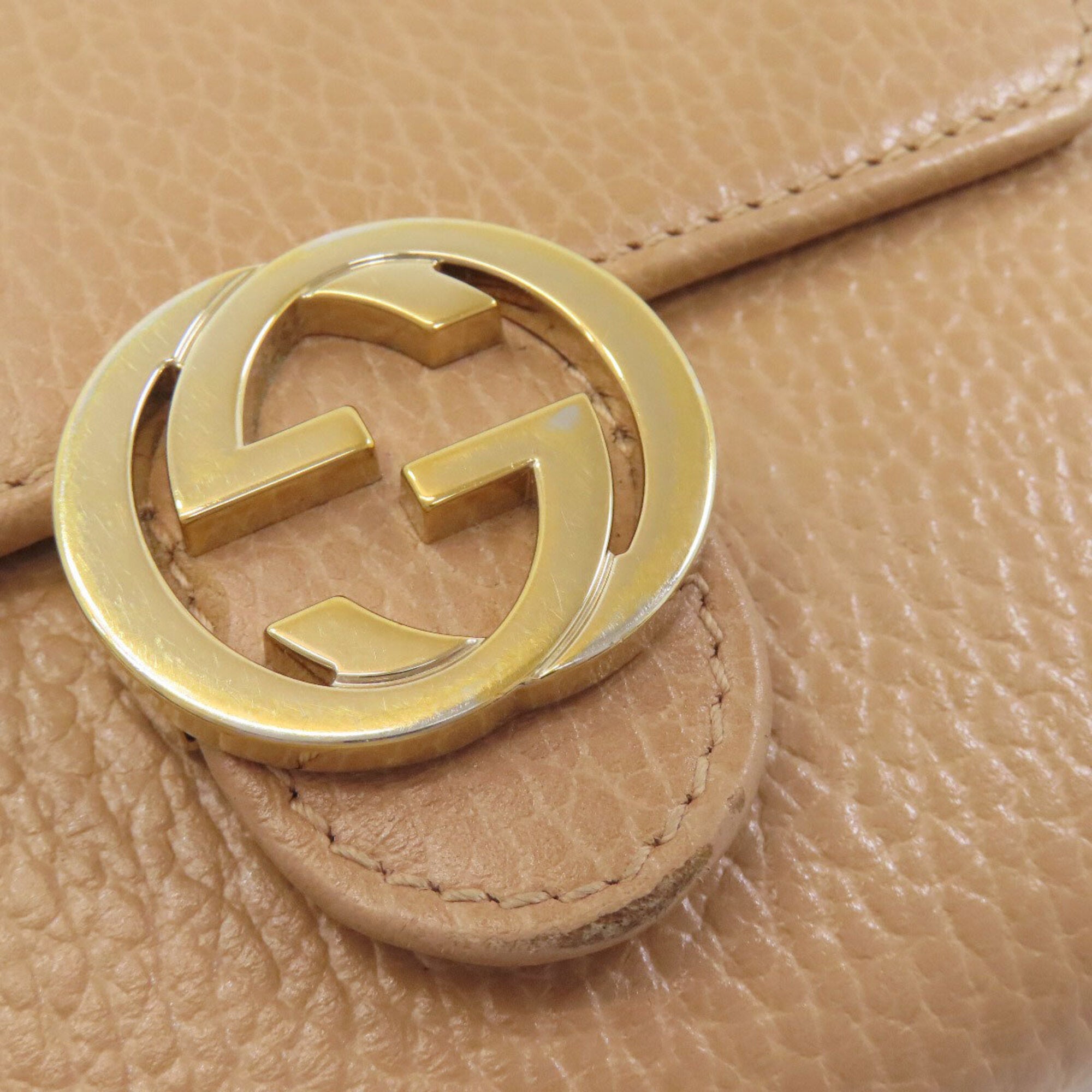 Gucci Brown Leather Wallet (Bi-Fold) (Pre-Owned)
