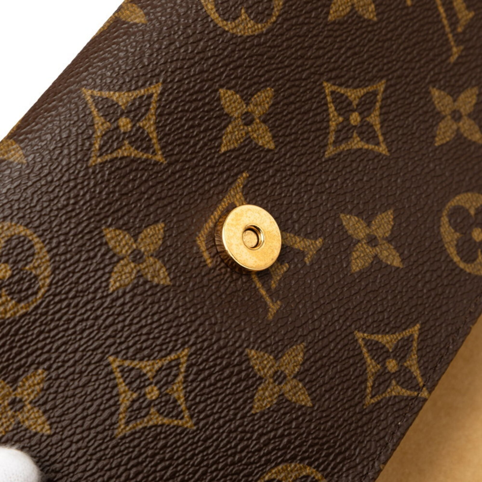 Louis Vuitton Brown Pvc Leather Pochette Shoulder Bag (Pre-Owned)