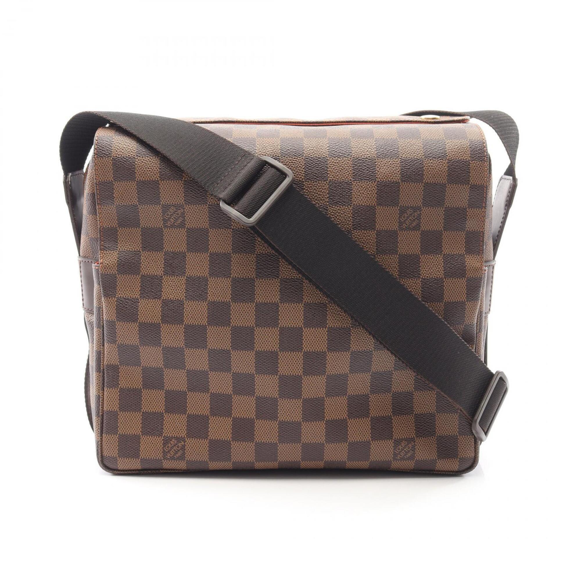 Louis Vuitton Brown Damier Canvas Coated Canvas Leather Shoulder Bag (Pre-Owned)