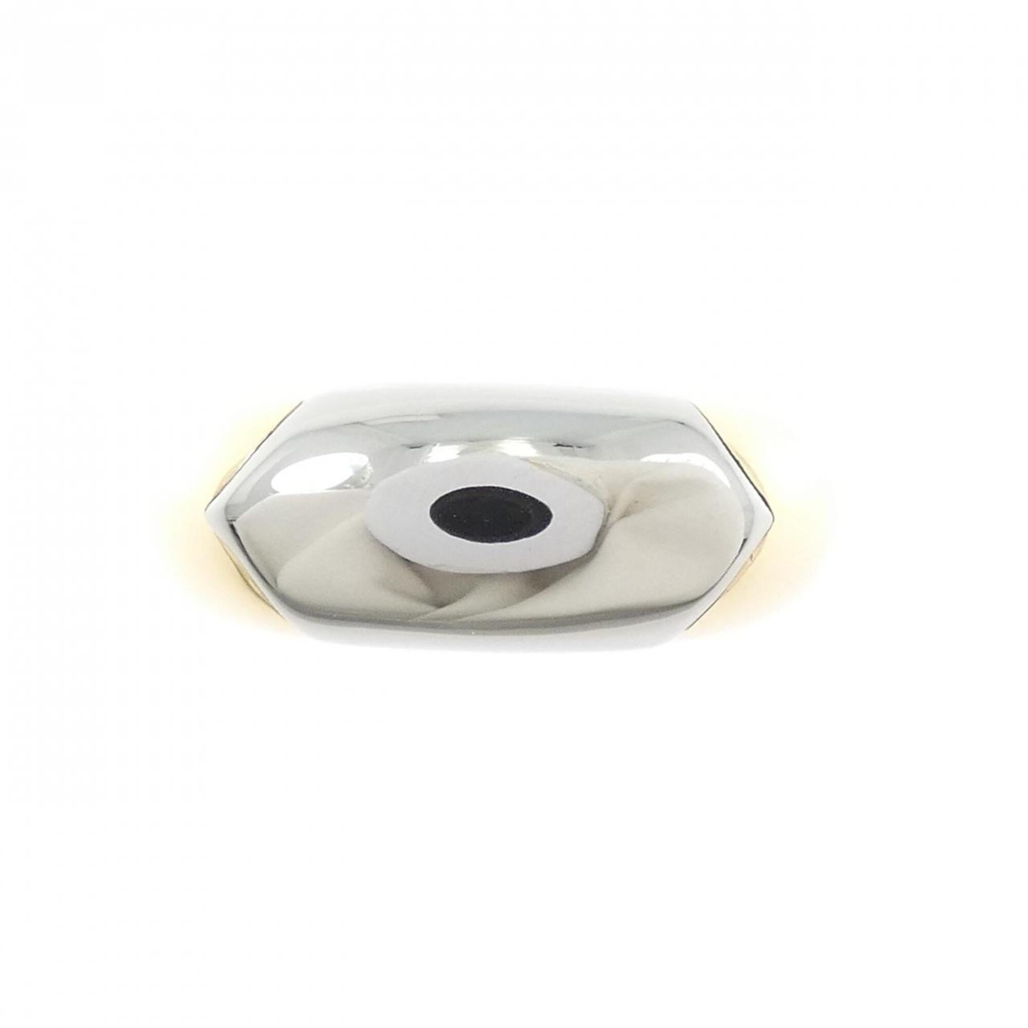 Bvlgari Yellow Gold (18K) Stainless Steel Band Ring (Pre-Owned)