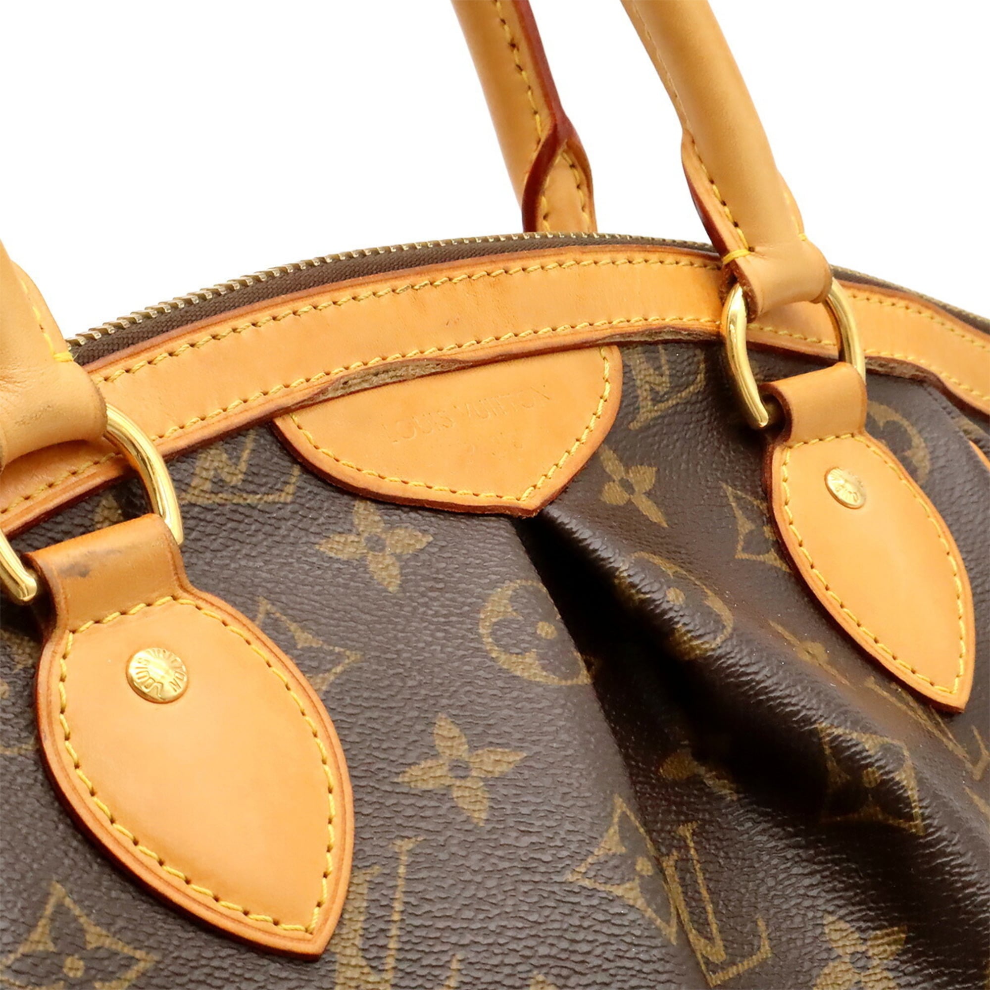 Louis Vuitton Brown Monogram Canvas Pvc Coated Canvas Handbag Tote Bag (Pre-Owned)