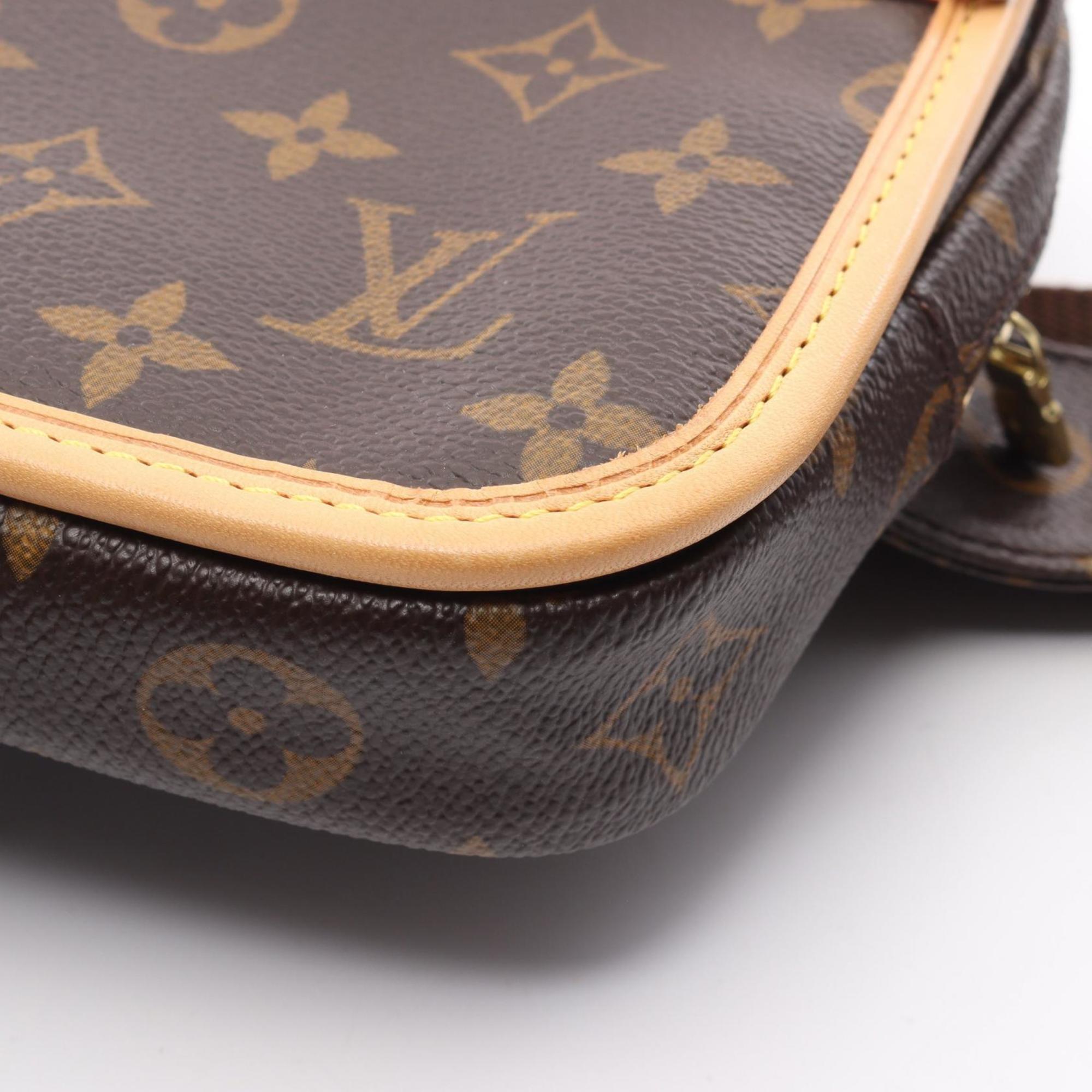 Louis Vuitton Brown Coated Canvas Pvc Monogram Leather Fanny Pack Sling Bag (Pre-Owned)