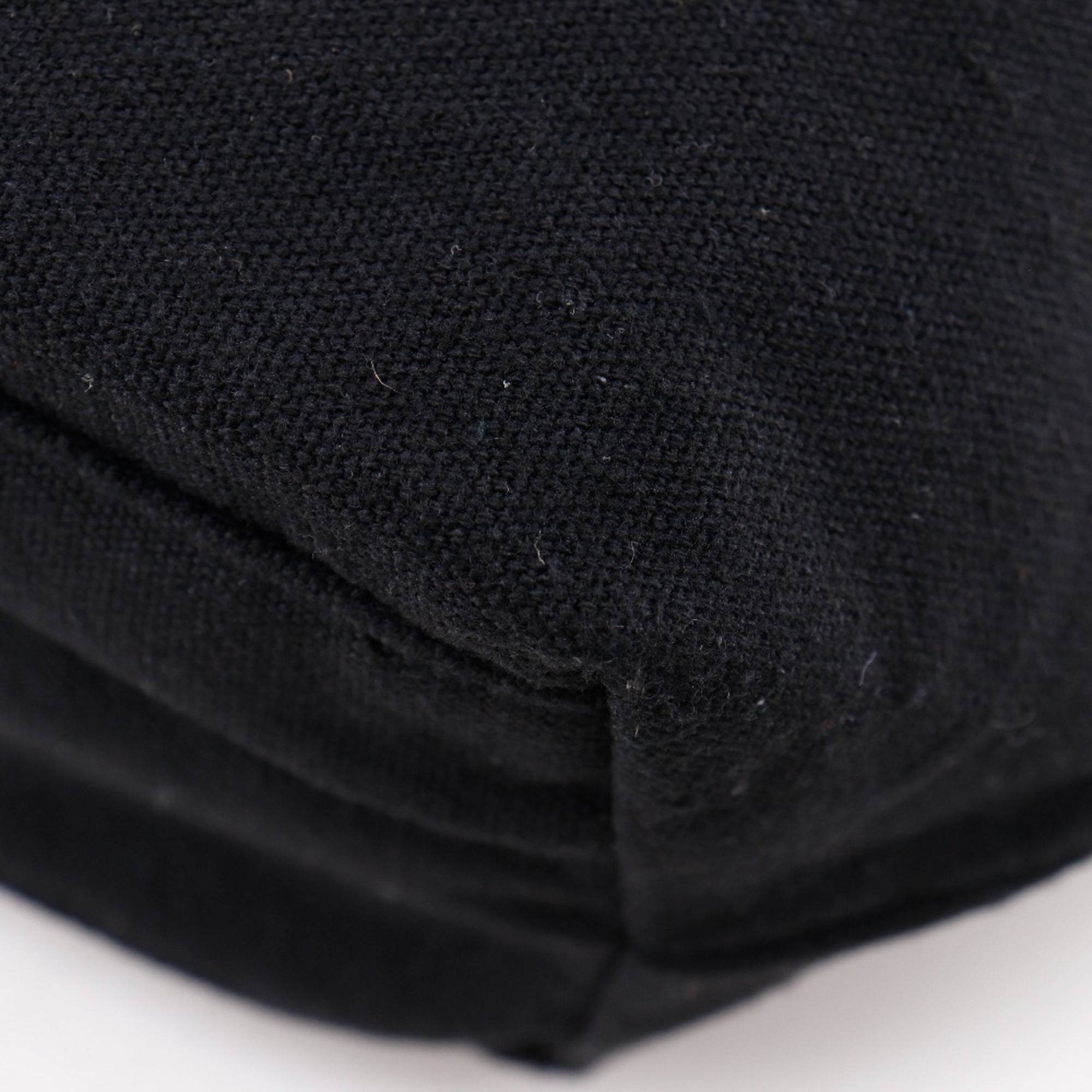 Yves Saint Laurent Black Canvas Eco-Bag Tote Bag (Pre-Owned)