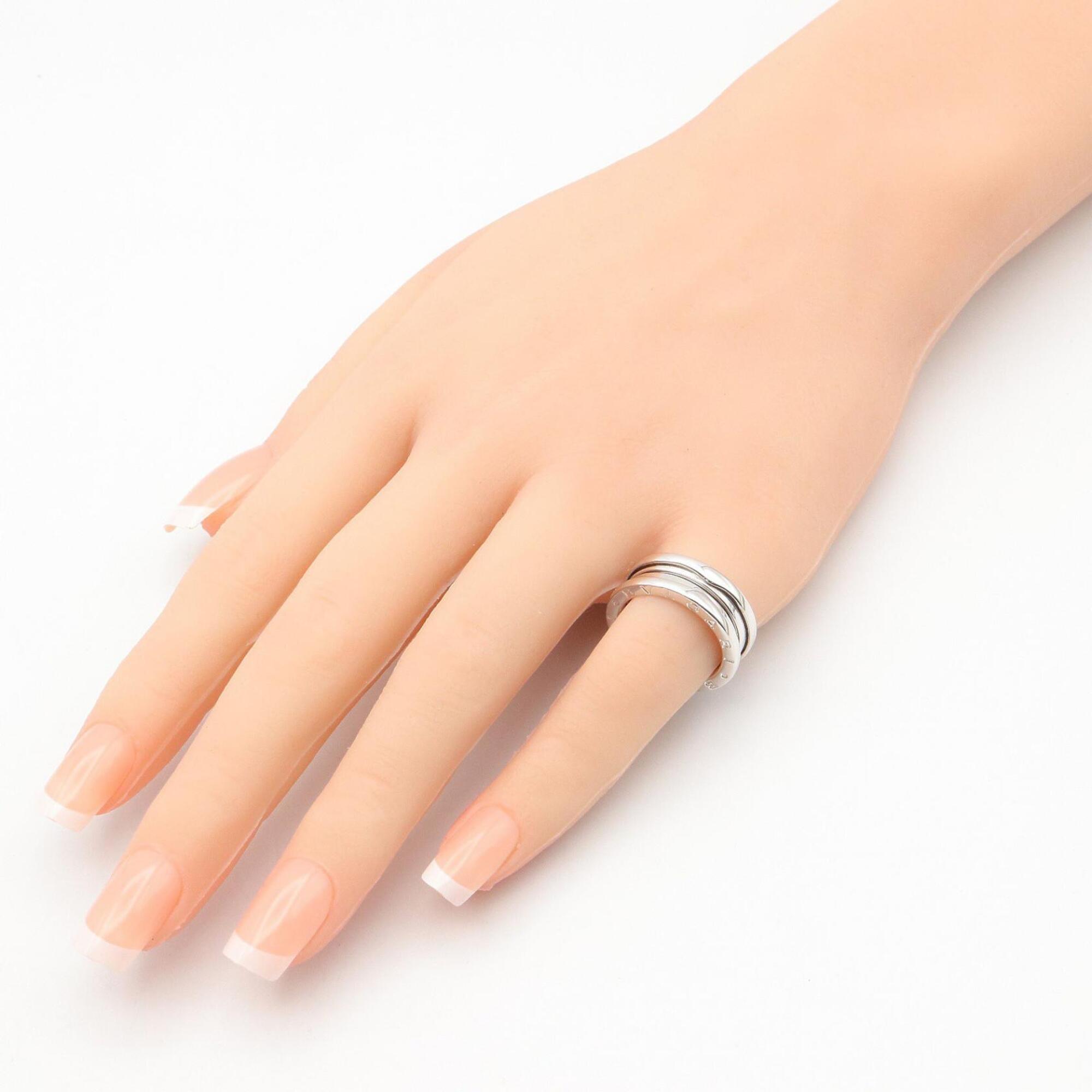 Bvlgari Silver White Gold (18K) Band Ring (Pre-Owned)