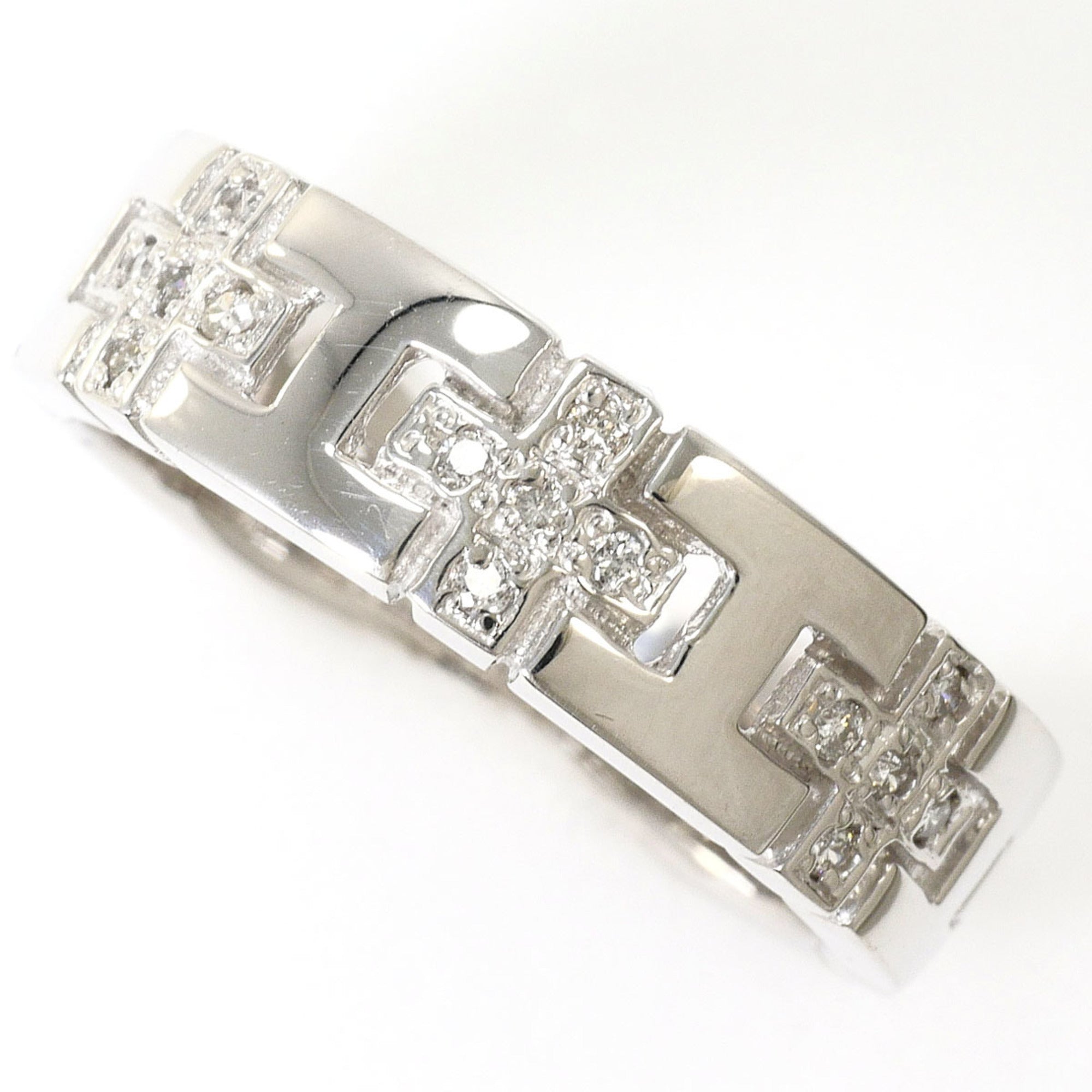 Unbranded White Gold White Gold (14K) Band Ring (Pre-Owned)