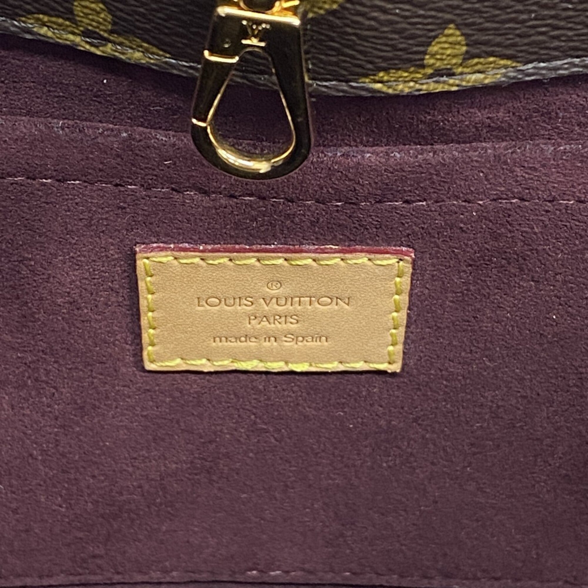 Louis Vuitton Brown Handbag (Pre-Owned)