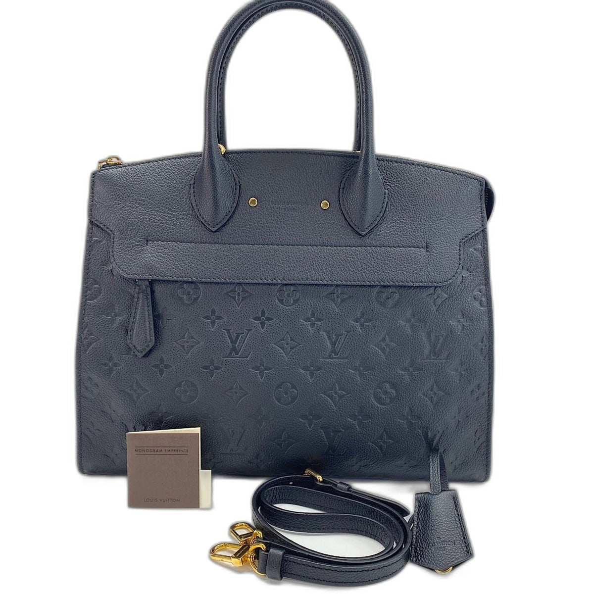 Louis Vuitton Black Tote Bag (Pre-Owned)