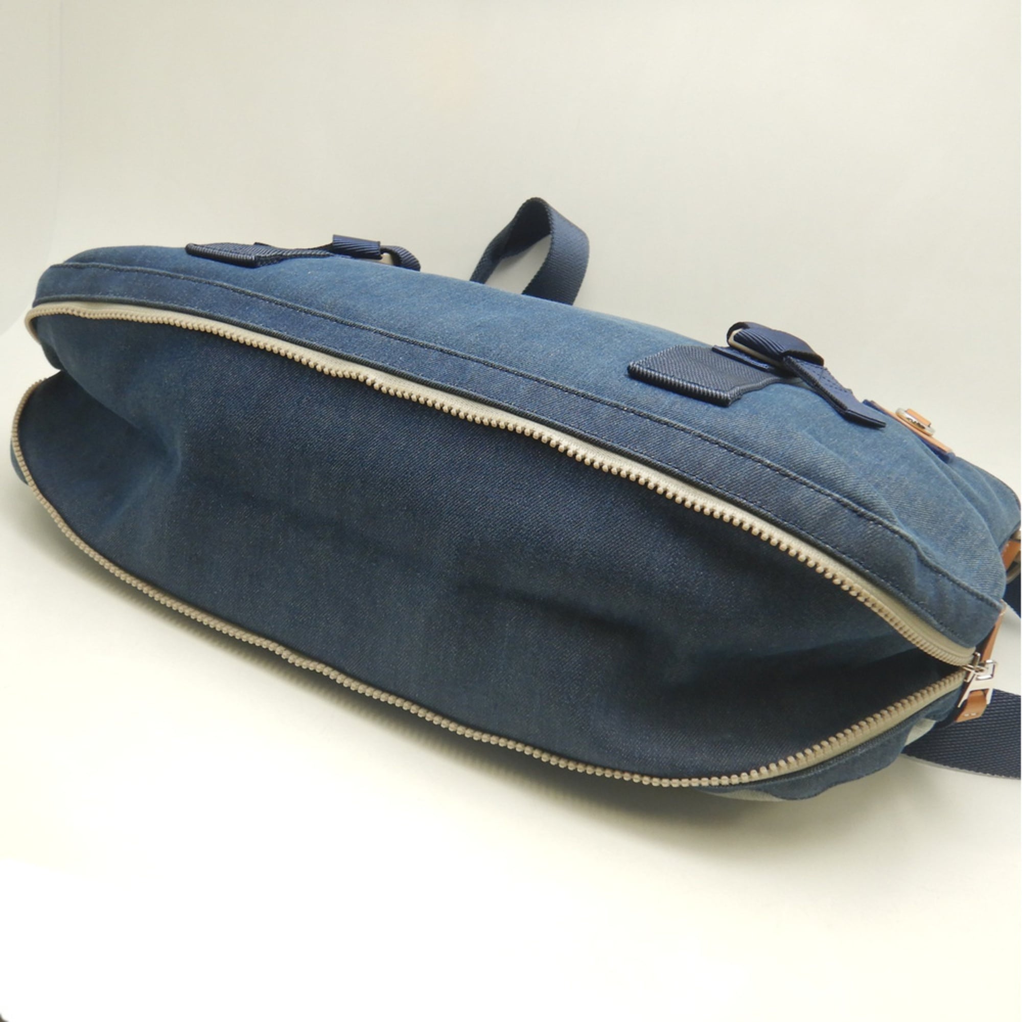 Loewe Blue Cotton Denim Tote Bag (Pre-Owned)