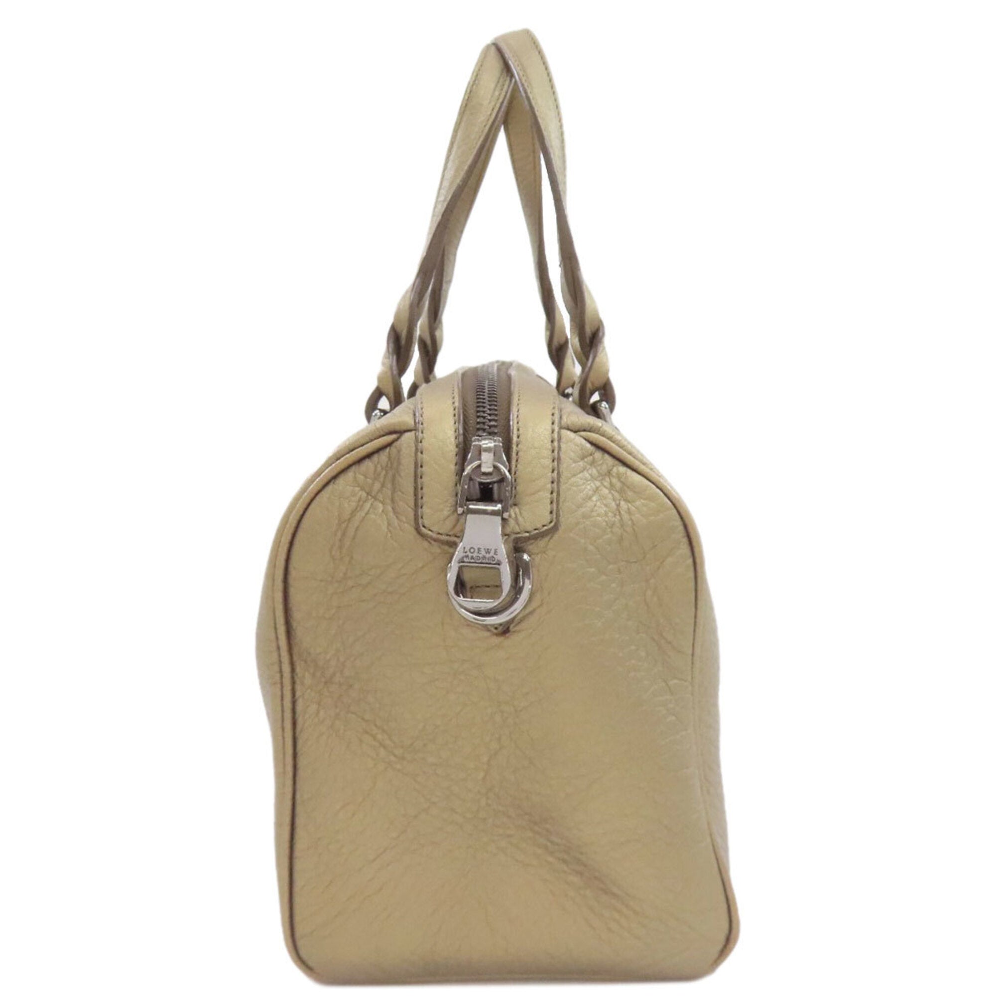 Loewe Gold Leather Handbag (Pre-Owned)