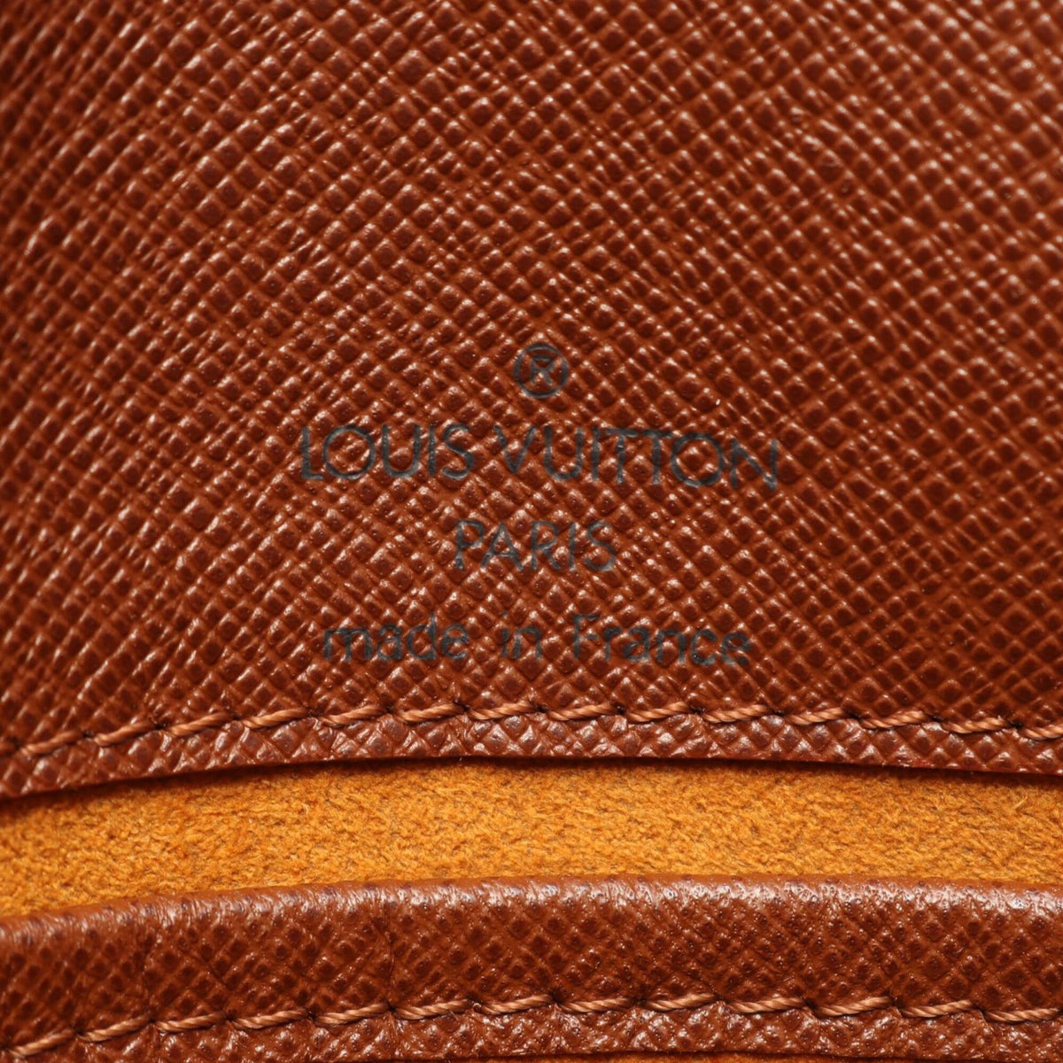 Louis Vuitton Brown Monogram Monogram Leather Handbag Shoulder Bag (Pre-Owned)