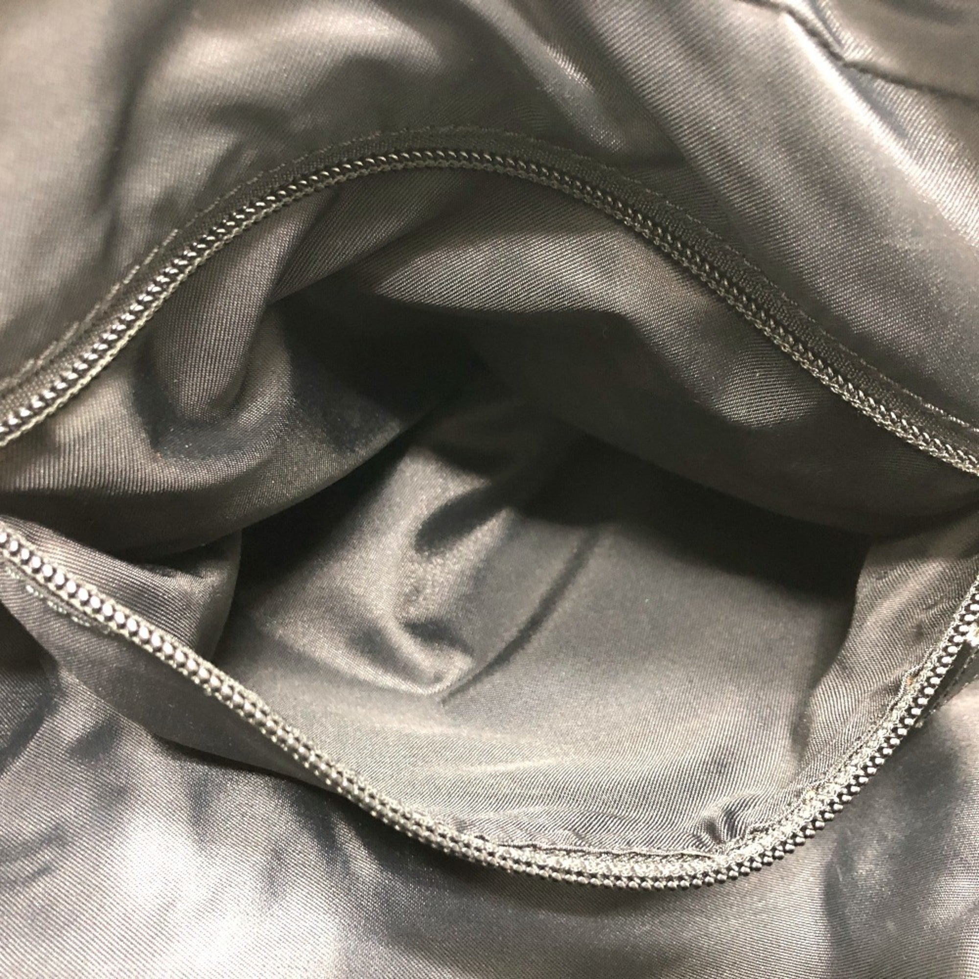 Celine Black Nylon Leather Shoulder Bag (Pre-Owned)
