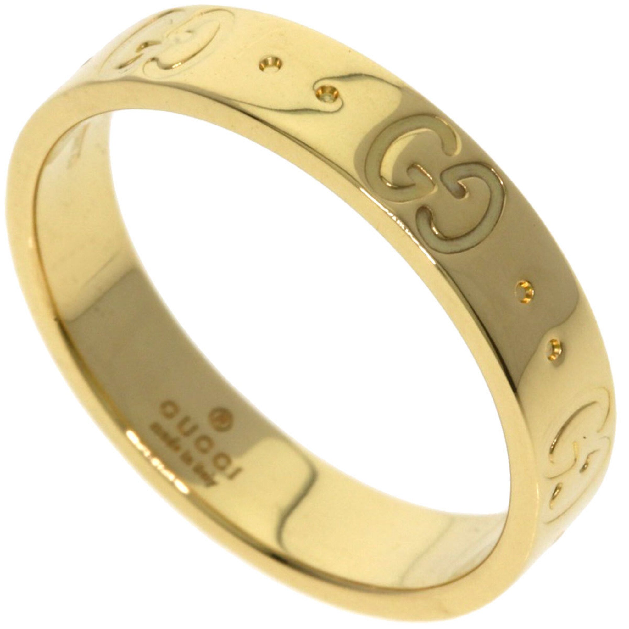 Gucci Yellow Gold (18K) Band Ring (Pre-Owned)