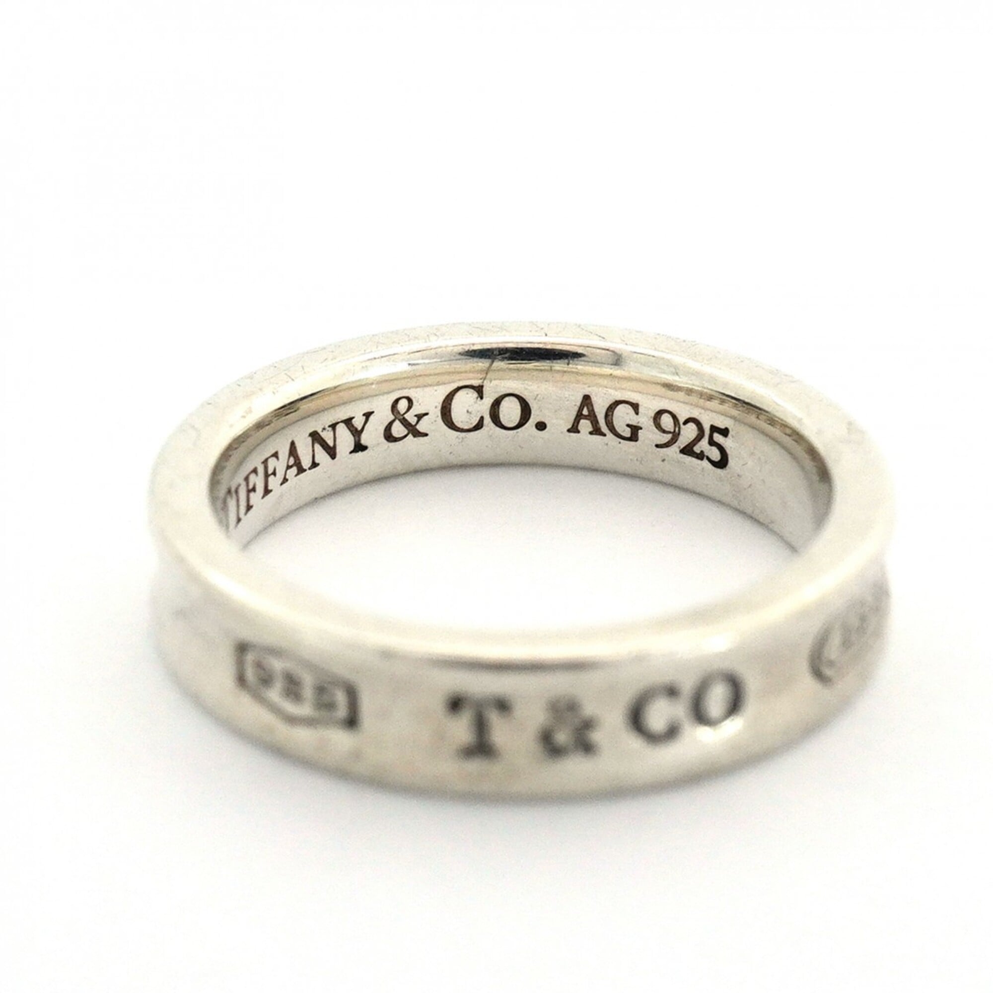 Tiffany Silver 925 Band Ring (Pre-Owned)