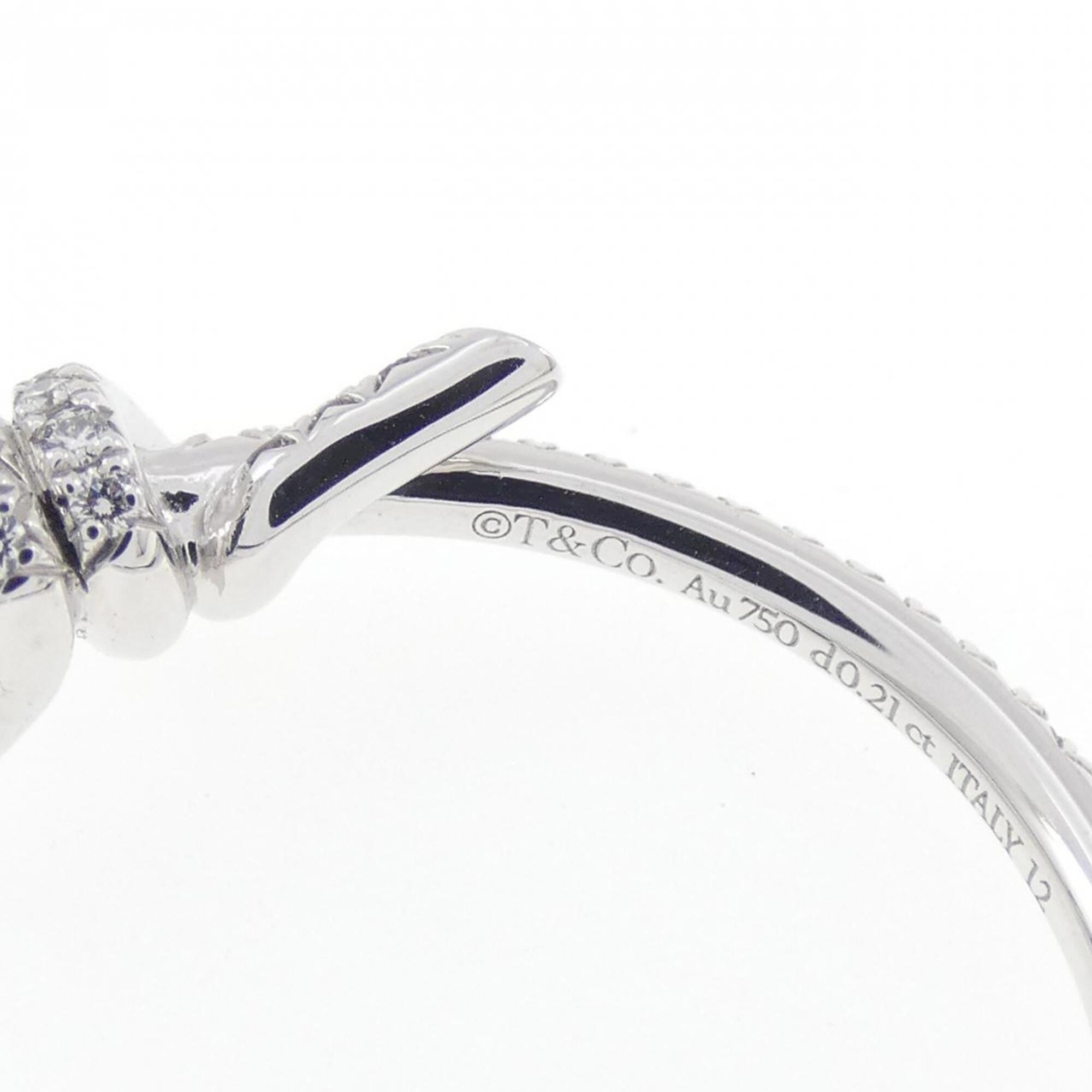 Tiffany White Gold White Gold (18K) Band Ring (Pre-Owned)