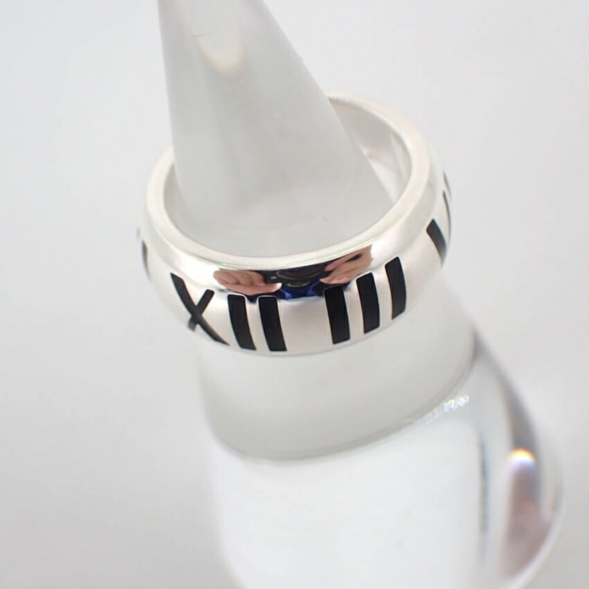 Tiffany Sterling Silver 925 Band Ring (Pre-Owned)