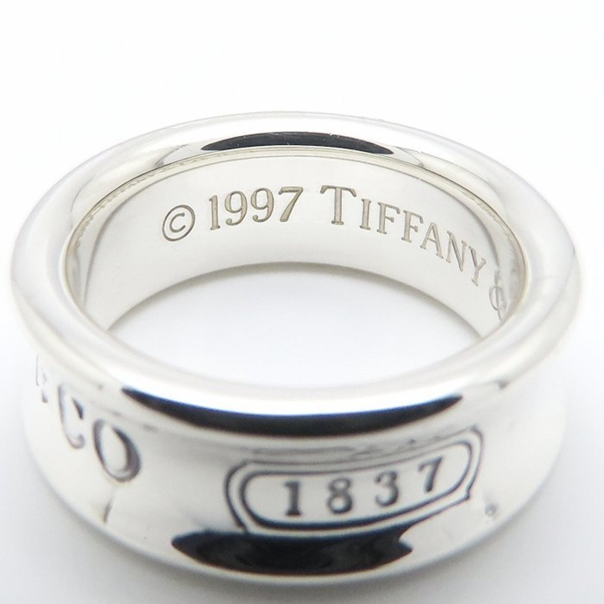 Tiffany Silver 925 Band Ring (Pre-Owned)