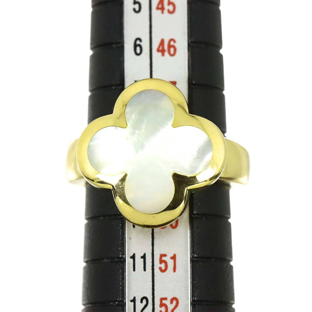 Van Cleef & Arpels Yellow Gold (18K) Shell Band Ring (Pre-Owned)