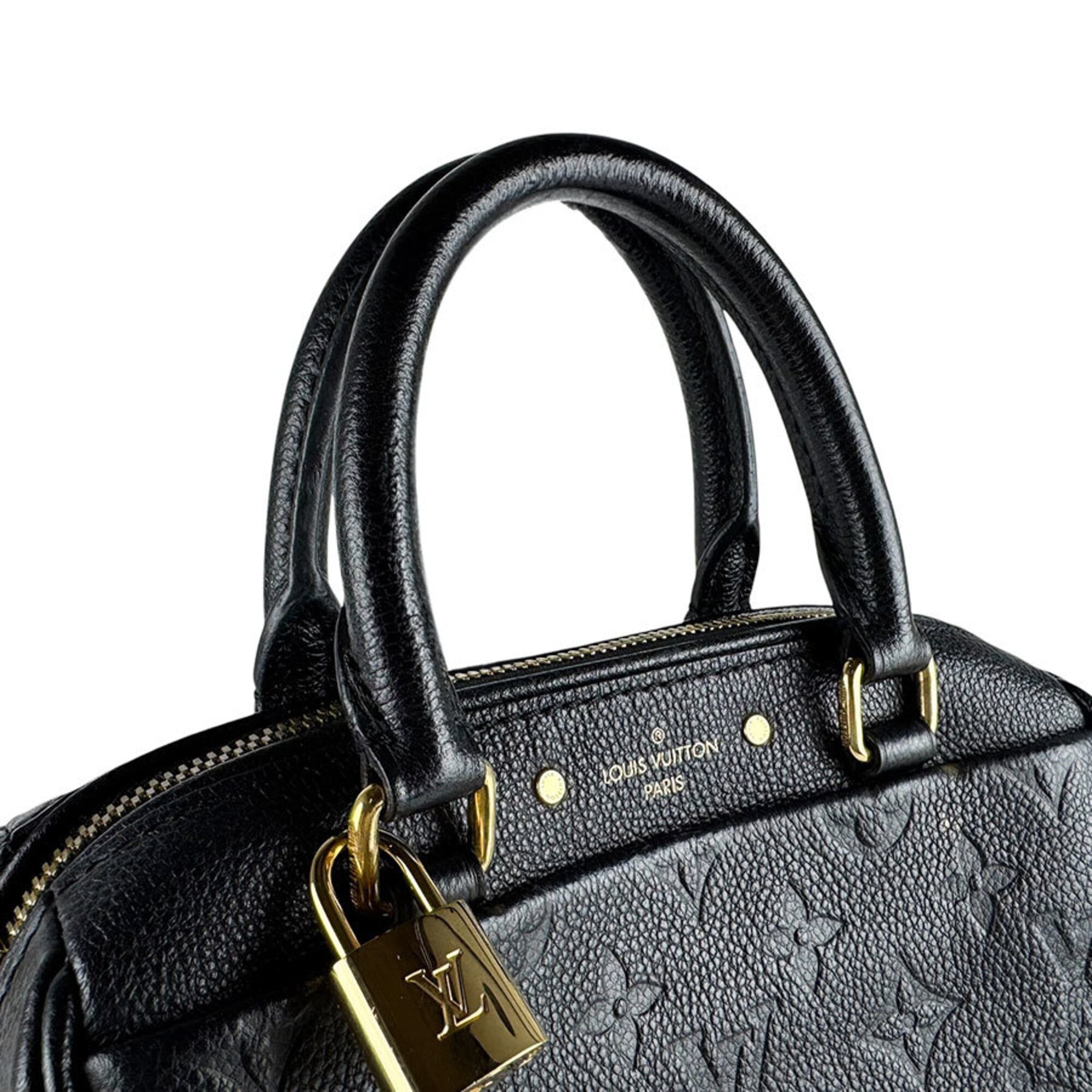 Louis Vuitton Noir Monogram Empreinte Handbag Shoulder Bag (Pre-Owned)