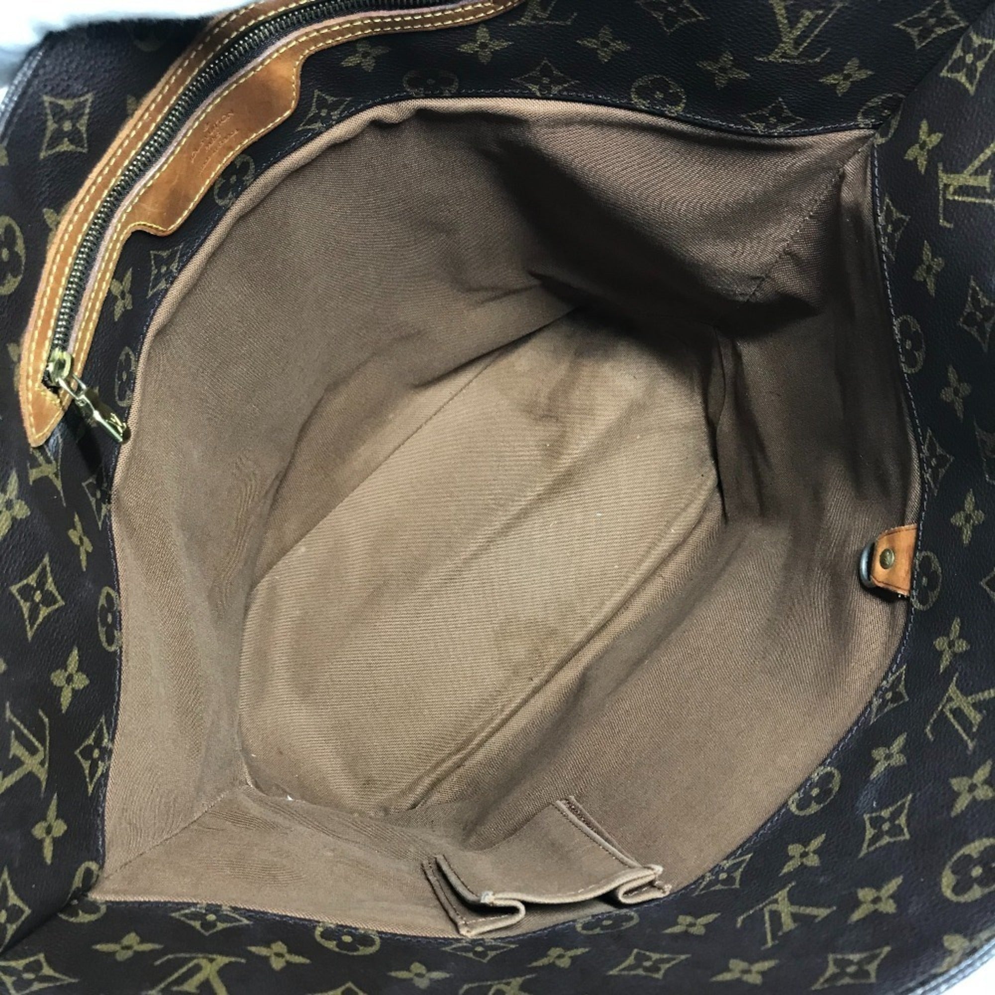 Louis Vuitton Brown Galle Monogram Shoulder Bag Tote Bag (Pre-Owned)