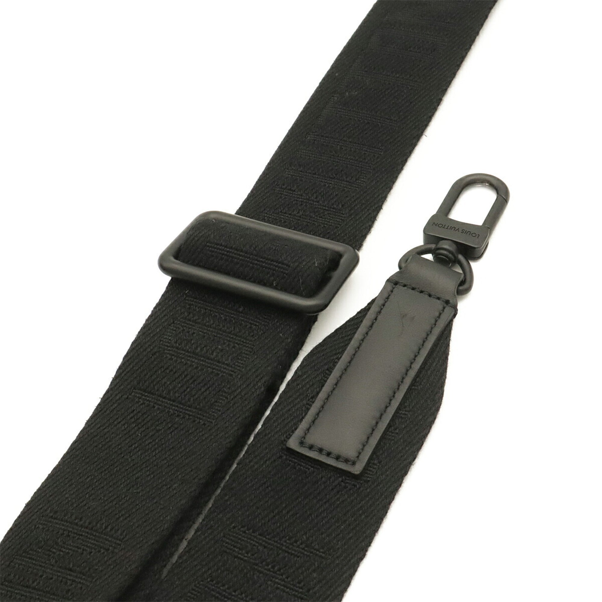 Louis Vuitton Black Noir Clutch Bag Shoulder Bag (Pre-Owned)
