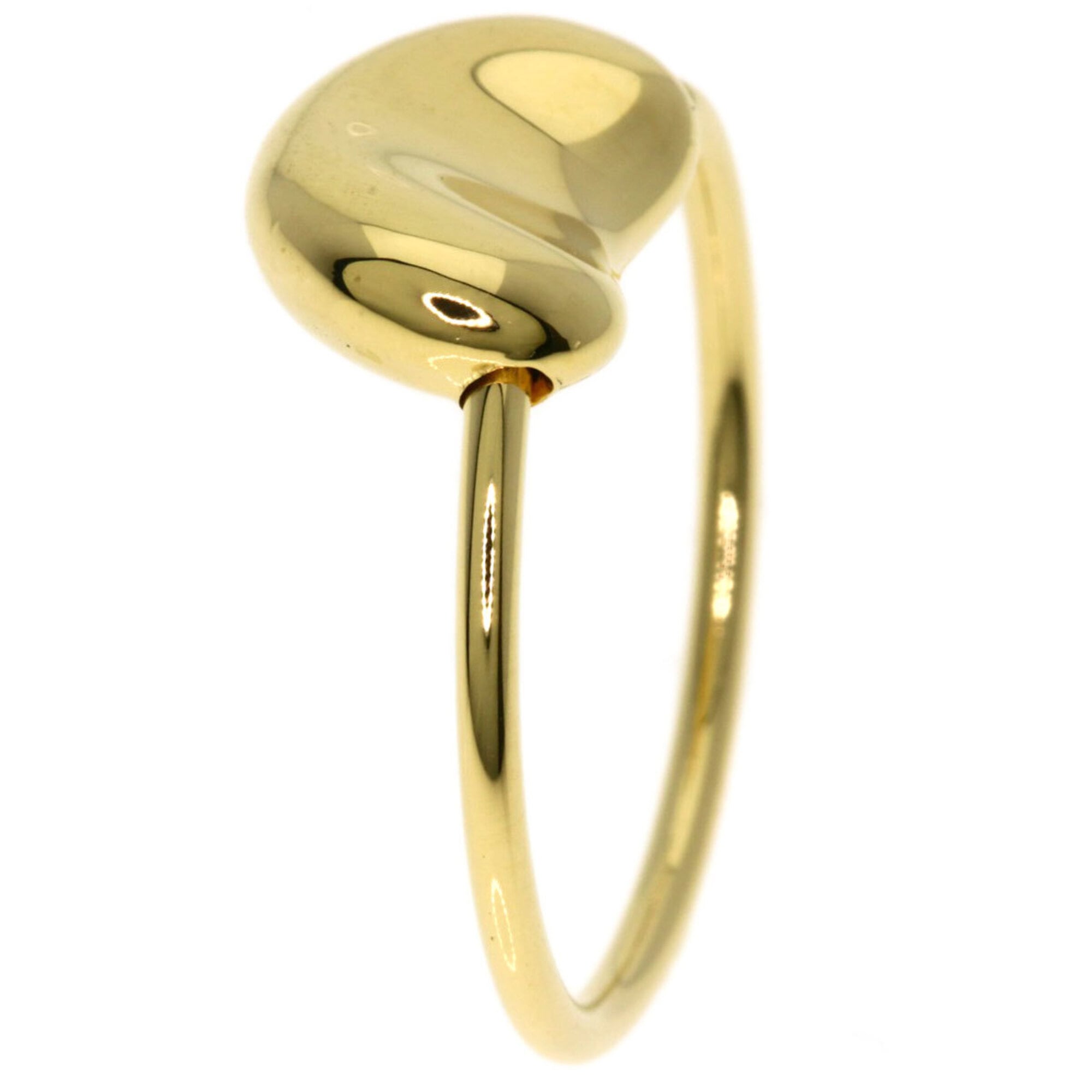 Tiffany Bean Yellow Gold (18K) Band Ring (Pre-Owned)