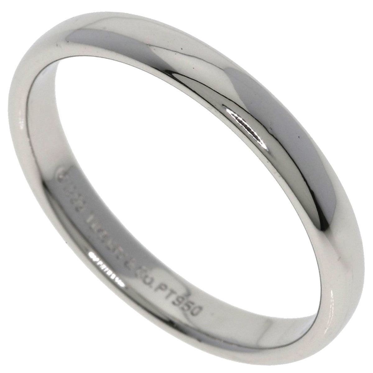 Tiffany Platinum 950 Band Ring (Pre-Owned)