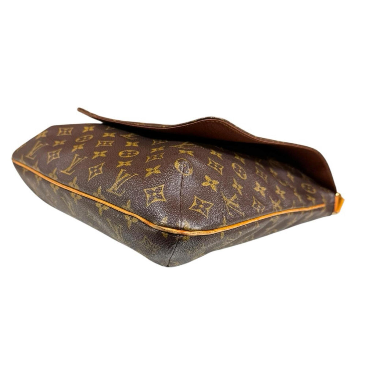 Louis Vuitton Brown Monogram Canvas Shoulder Bag (Pre-Owned)