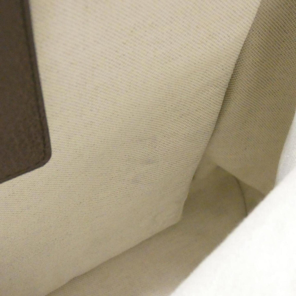 Gucci Brown Camel Gg Canvas Leather Backpack (Pre-Owned)