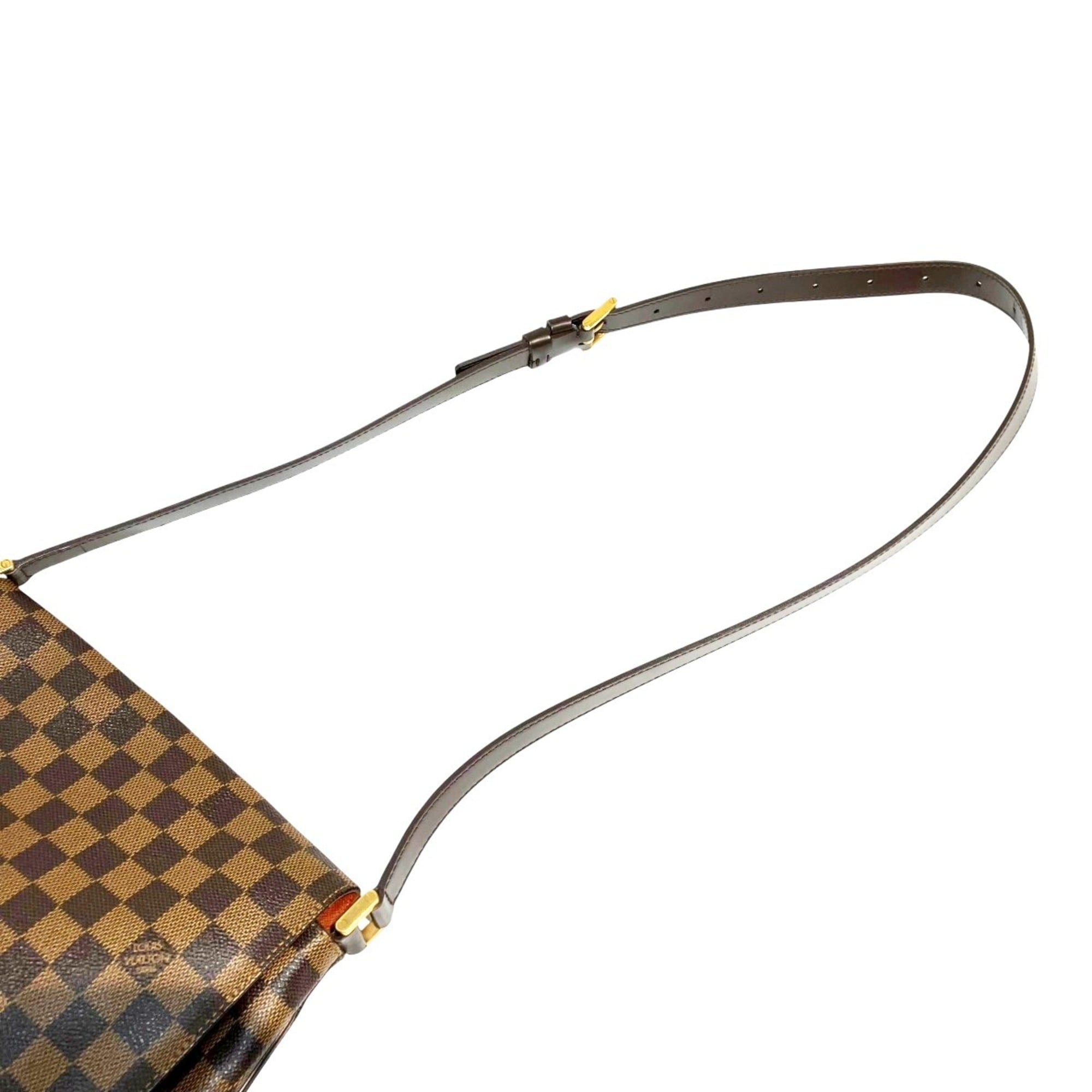 Louis Vuitton Brown Damier Canvas Shoulder Bag (Pre-Owned)