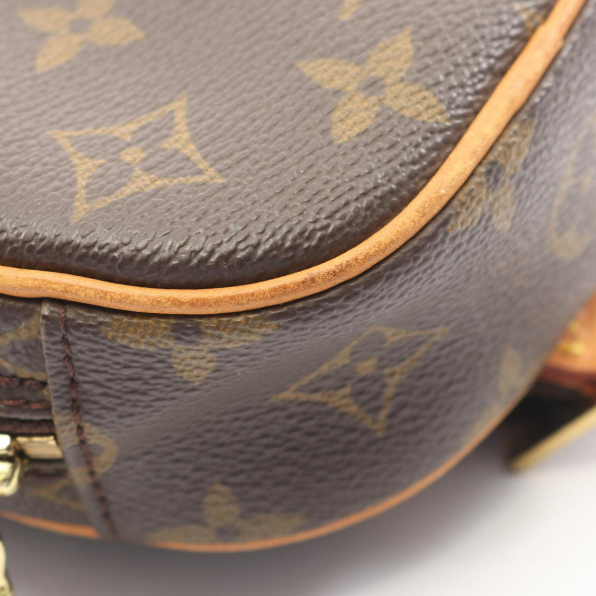 Louis Vuitton Brown Monogram Monogram Leather Fanny Pack Sling Bag (Pre-Owned)