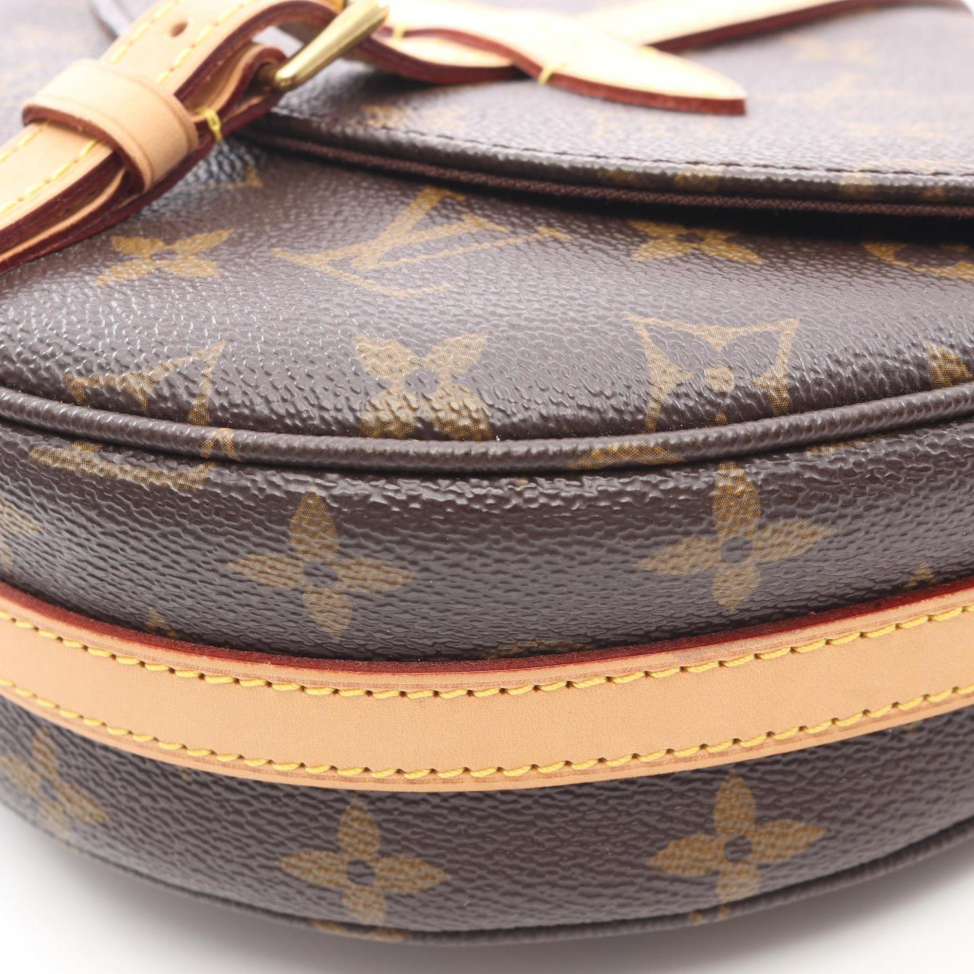 Louis Vuitton Brown Coated Canvas Pvc Monogram Leather Shoulder Bag (Pre-Owned)