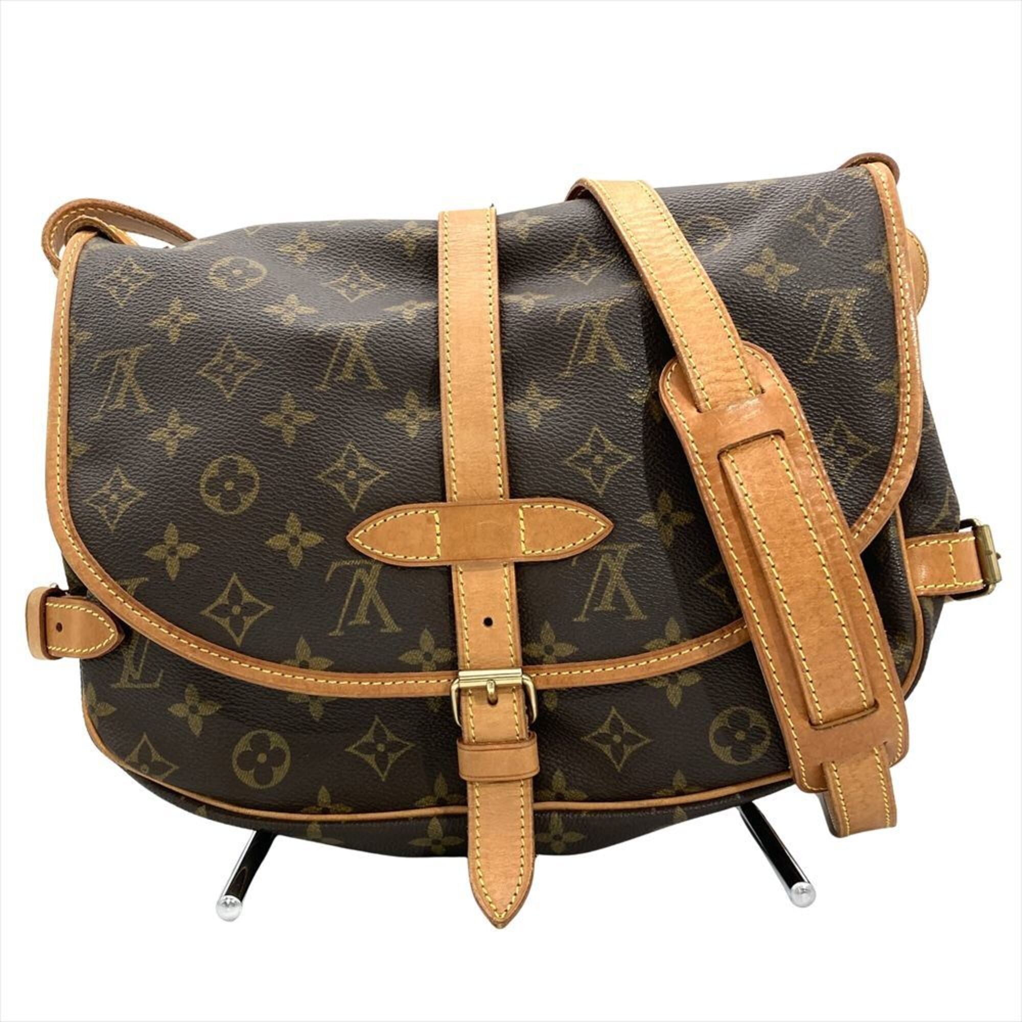 Louis Vuitton Brown Monogram Monogram Shoulder Bag (Pre-Owned)