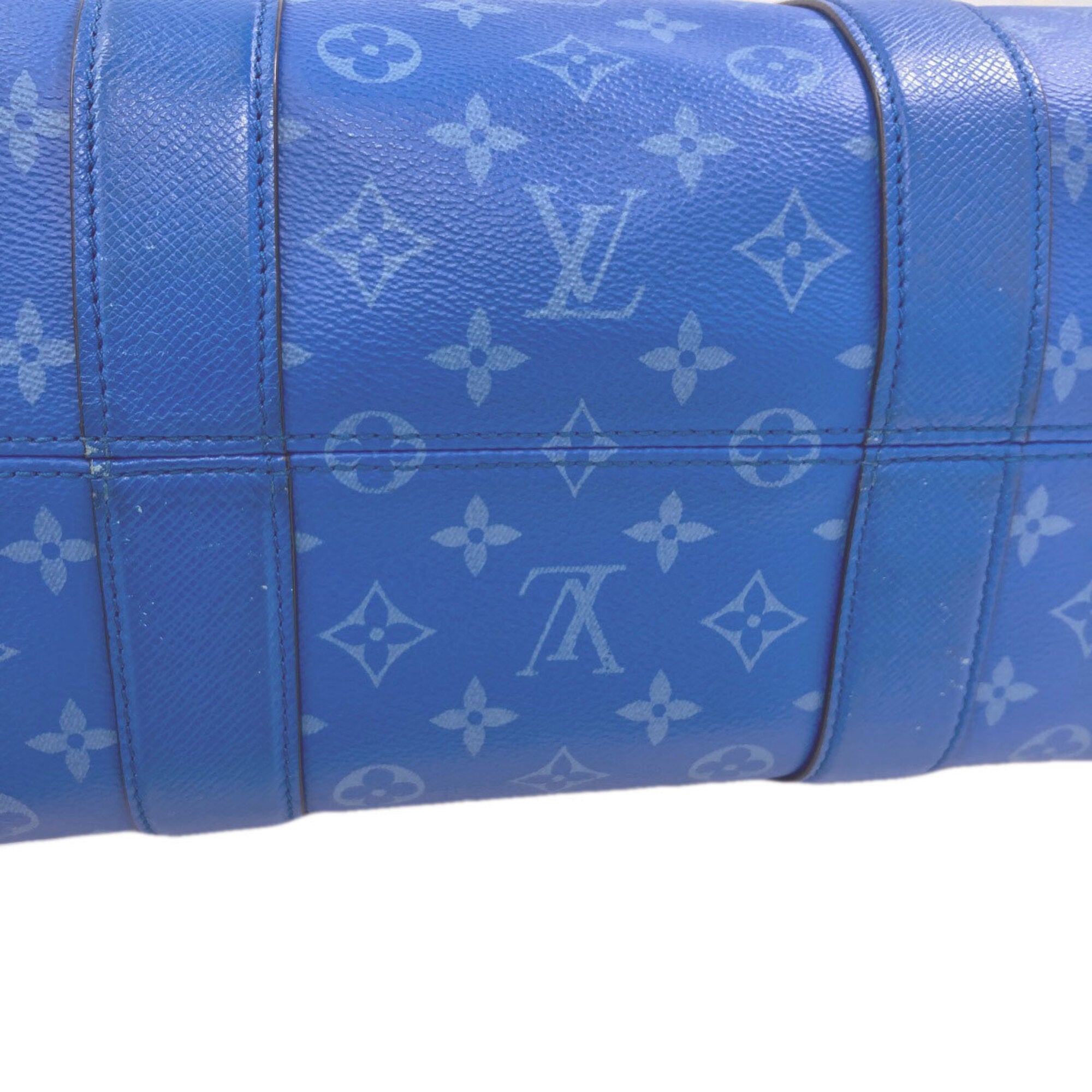 Louis Vuitton Taigarama Taiga Leather Handbag Tote Bag (Pre-Owned)