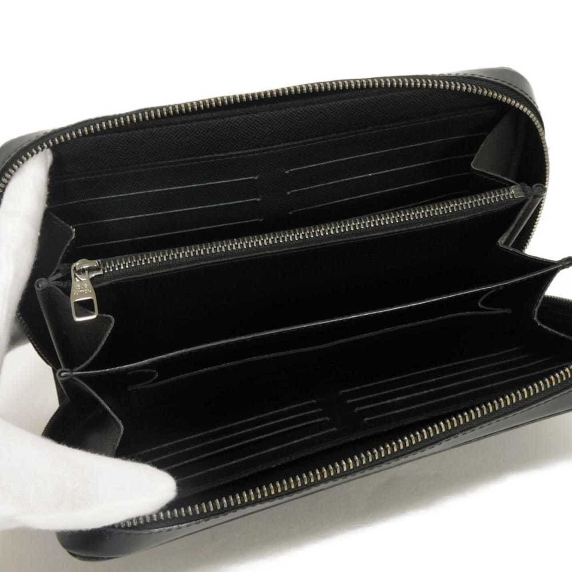 Louis Vuitton Black Monogram Eclipse Noir Monogram Eclipse Long Wallet (Bi-Fold) (Pre-Owned)