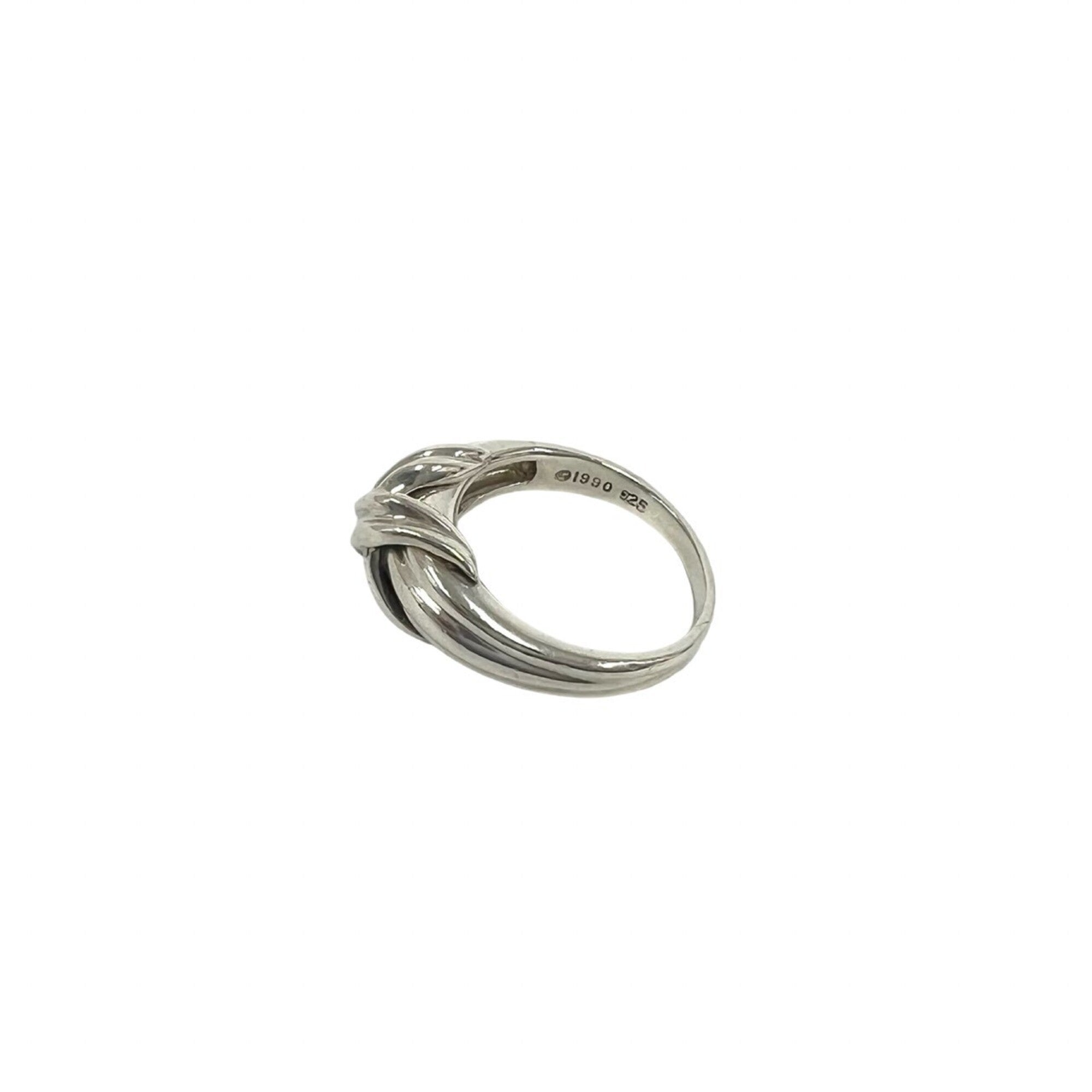 Tiffany Silver Silver 925 Band Ring (Pre-Owned)