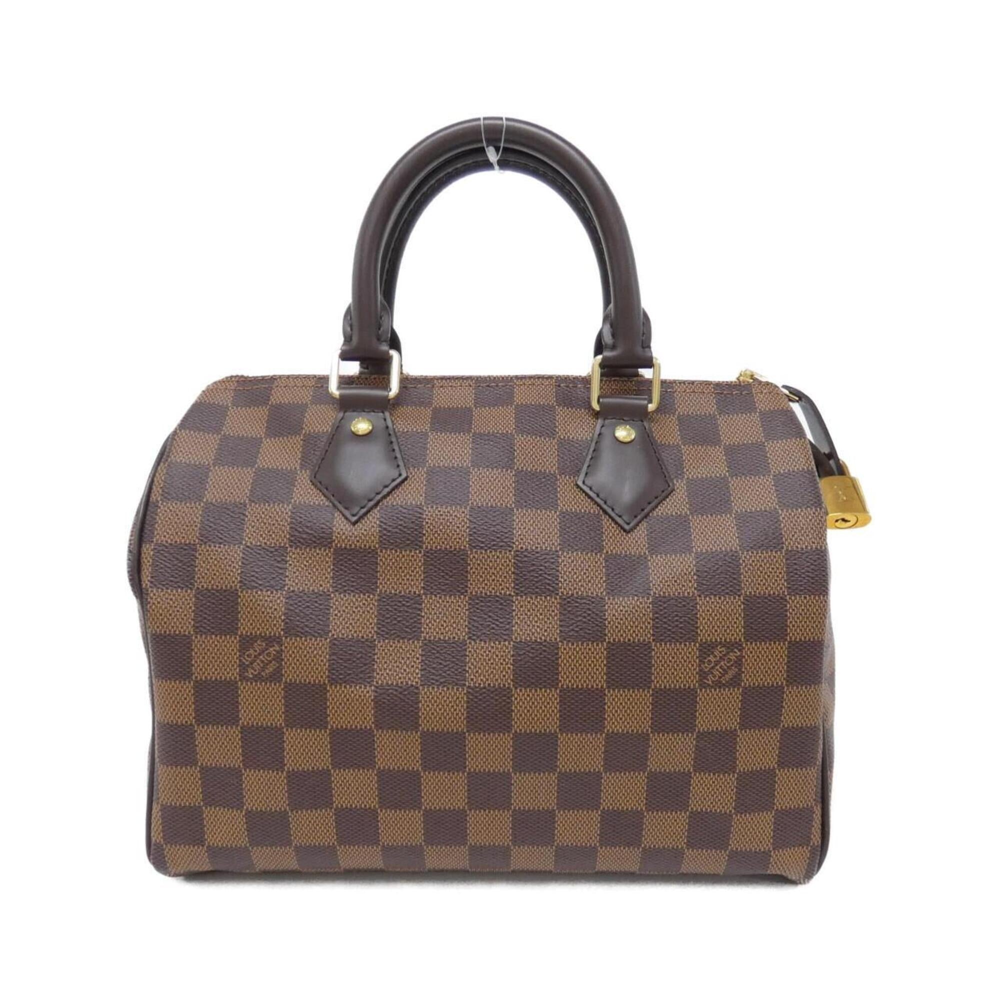 Louis Vuitton Ebene Coated Canvas Boston Bag (Pre-Owned)