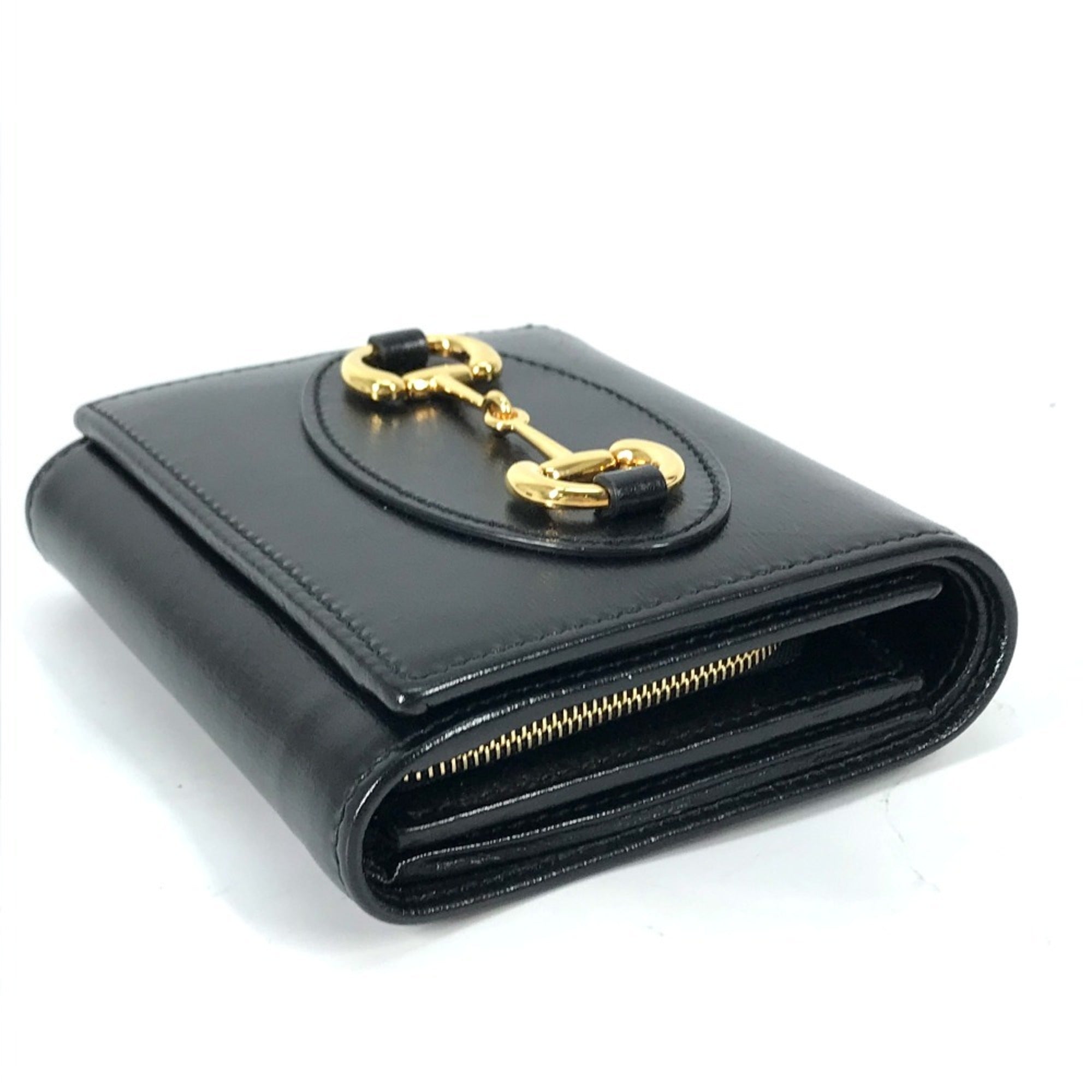 Gucci Black Leather Wallet (Bi-Fold) (Pre-Owned)