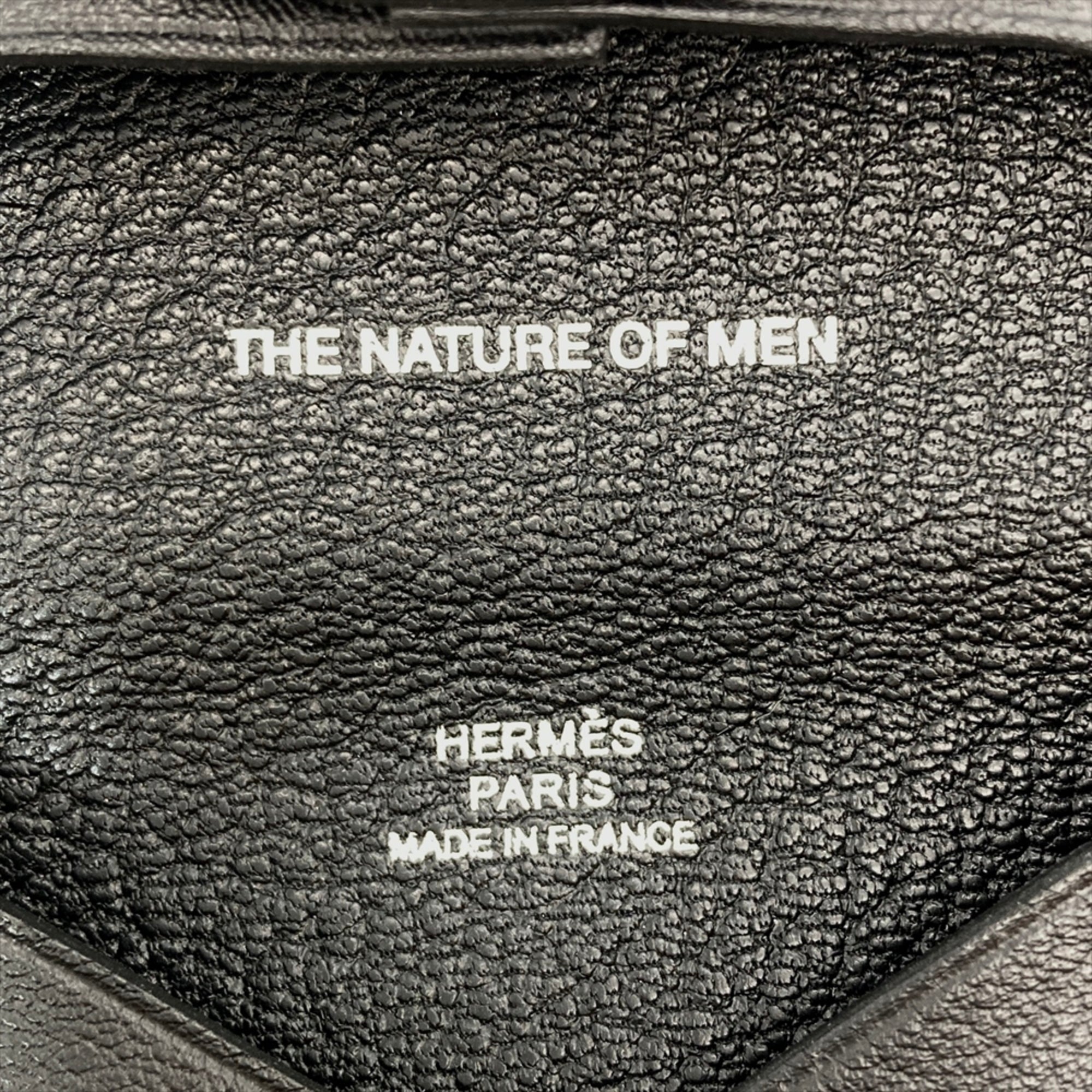 Hermes Black Noir Swift Leather Coin Purse/Coin Case (Pre-Owned)
