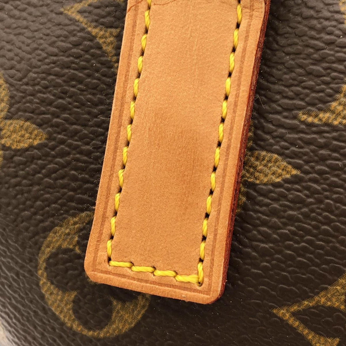 Louis Vuitton Monogram Marron Coated Canvas Handbag (Pre-Owned)