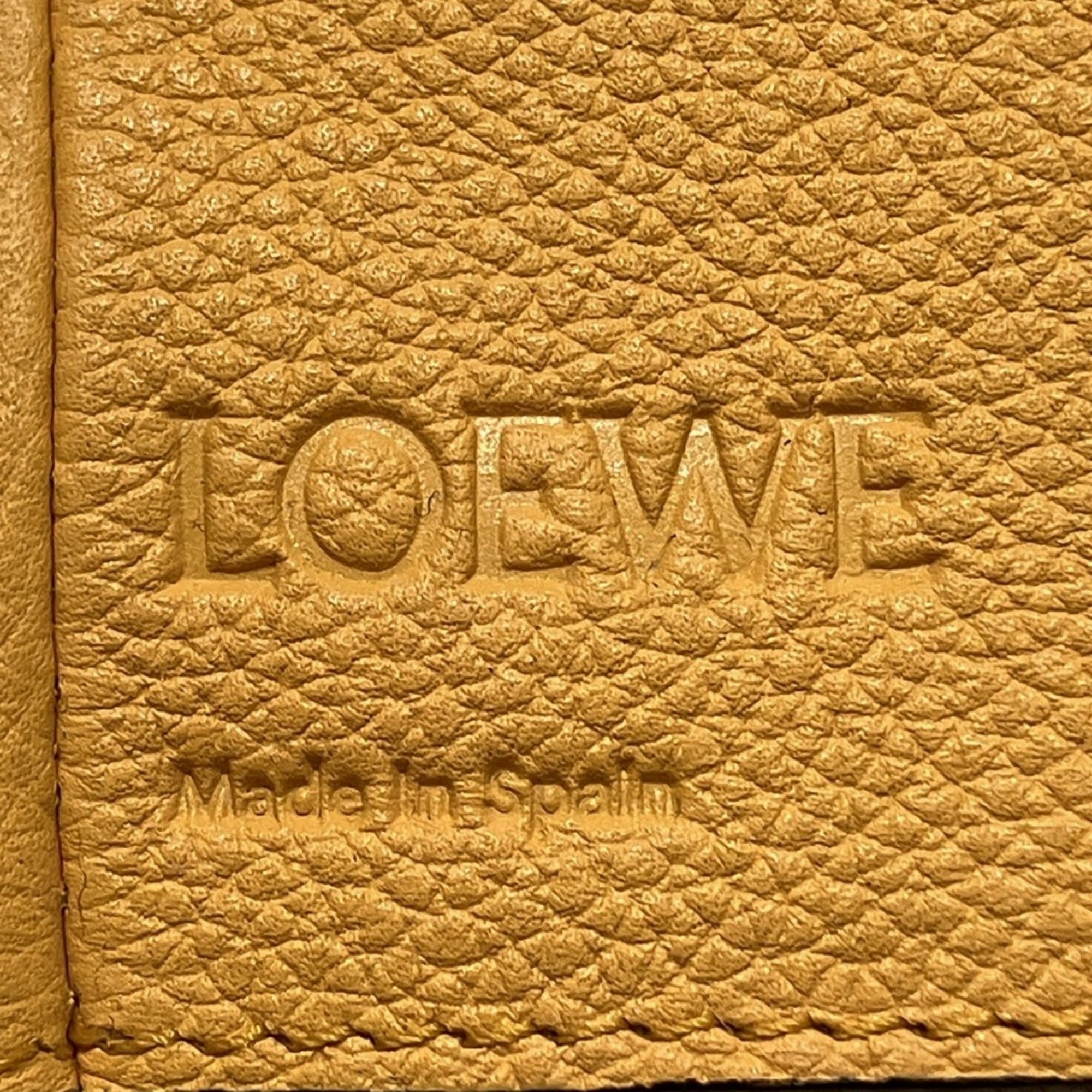 Loewe Orange Leather Handbag (Pre-Owned)