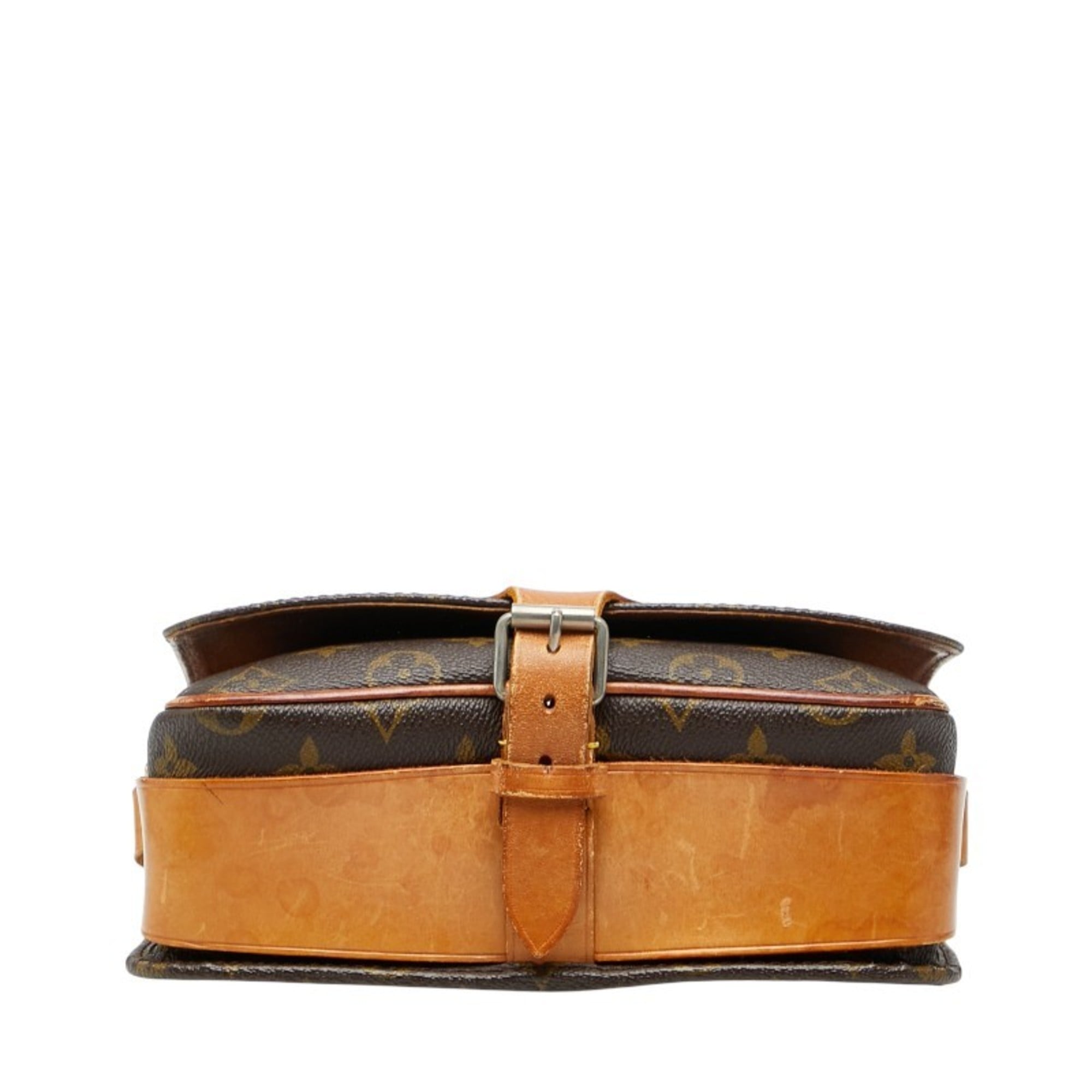 Louis Vuitton Brown Pvc Leather Shoulder Bag (Pre-Owned)