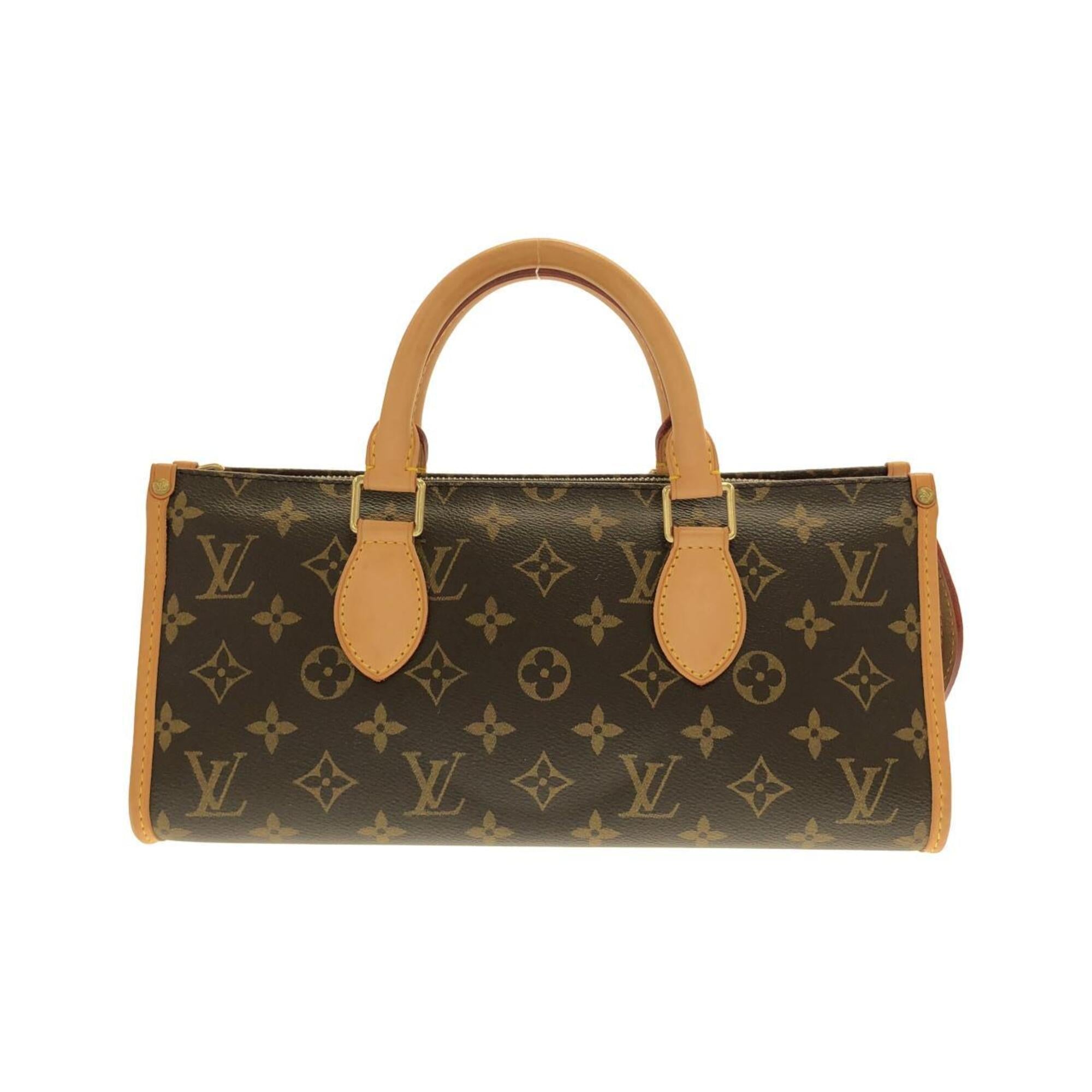 Louis Vuitton Marron Coated Canvas Handbag (Pre-Owned)