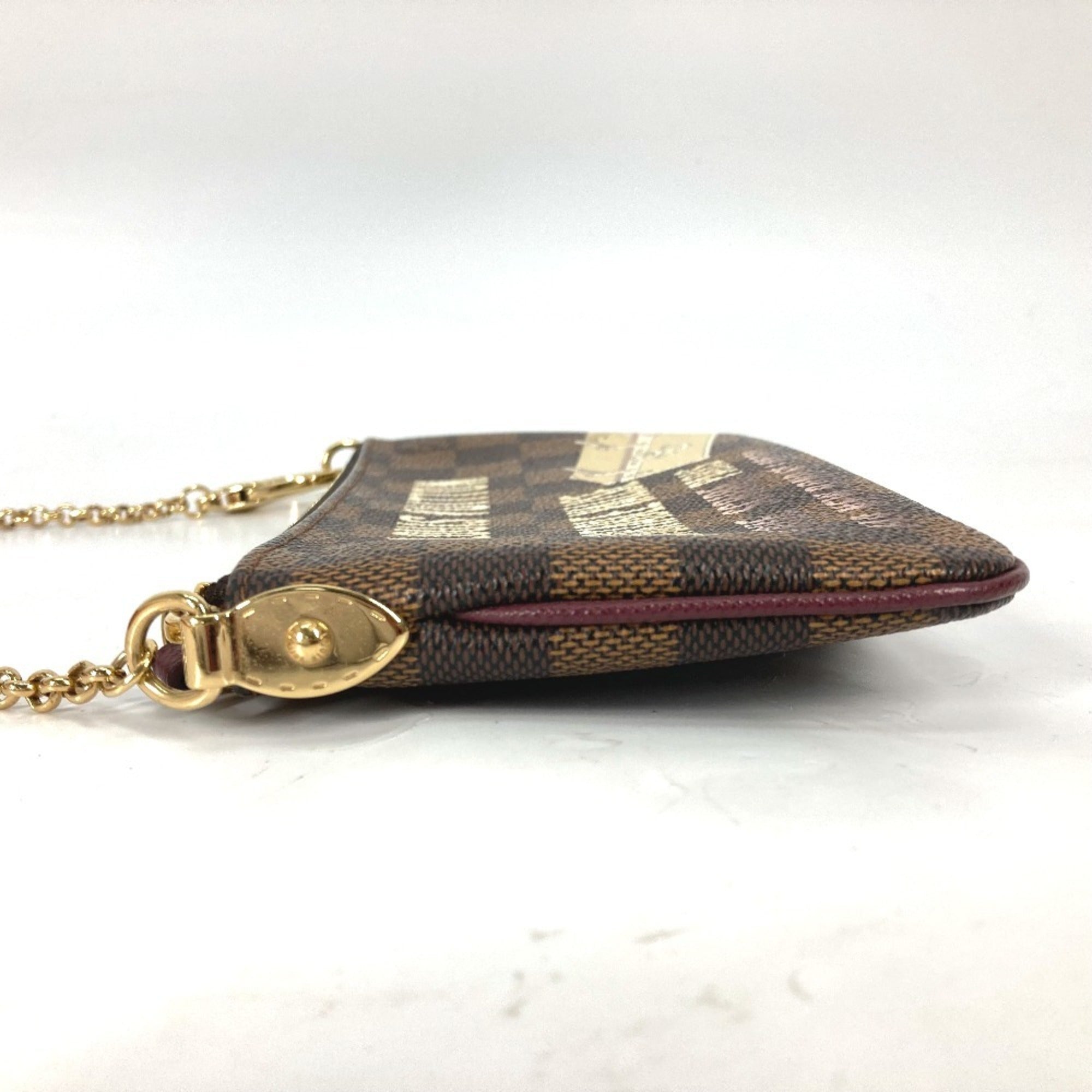 Louis Vuitton Brown Damier Canvas Damier Canvas Pochette Pouch Shoulder Bag (Pre-Owned)
