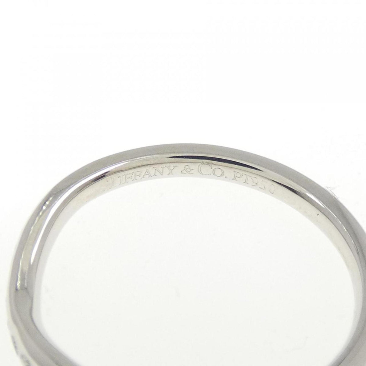 Tiffany Platinum 950 Band Ring (Pre-Owned)