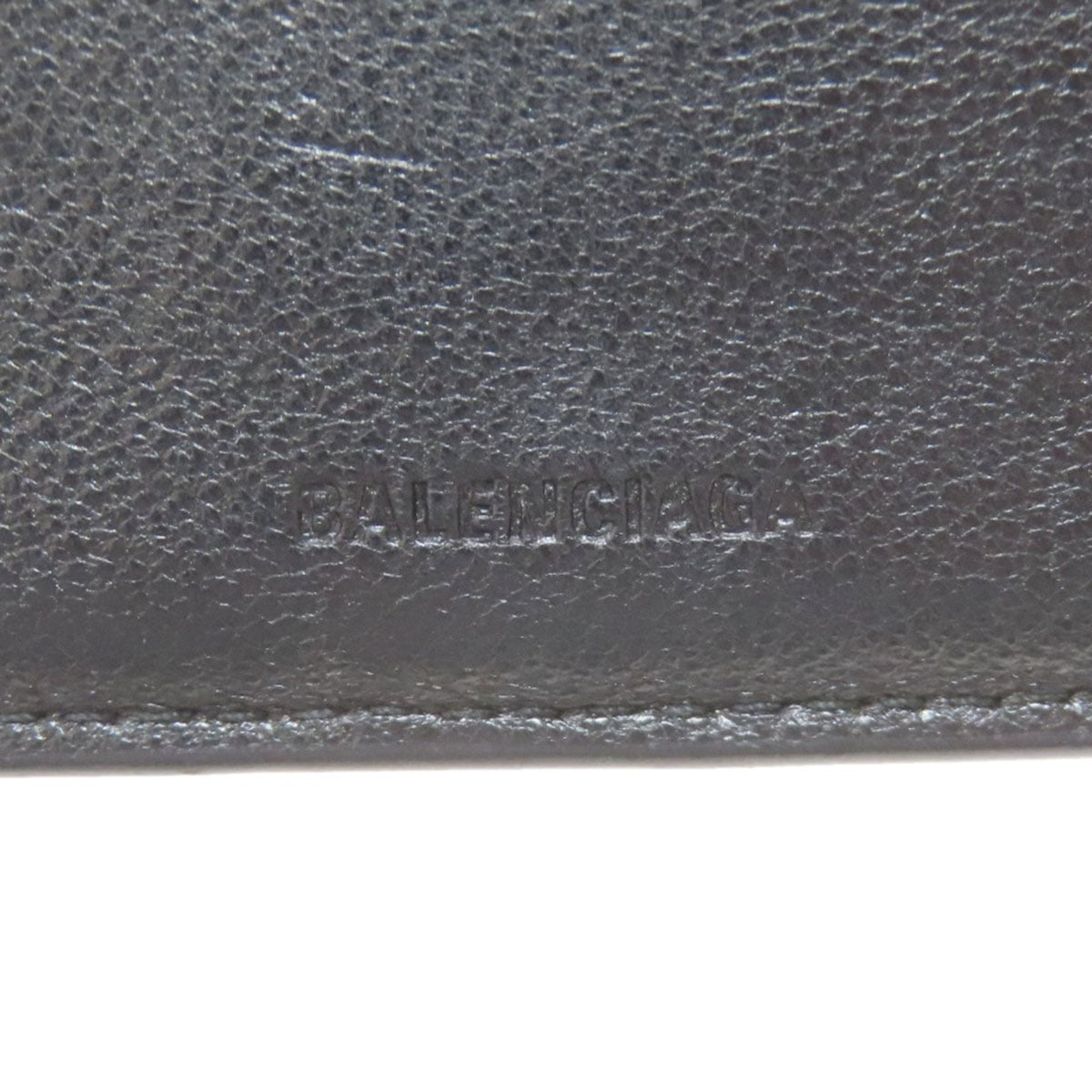 Balenciaga Black Leather Wallet (Bi-Fold) (Pre-Owned)