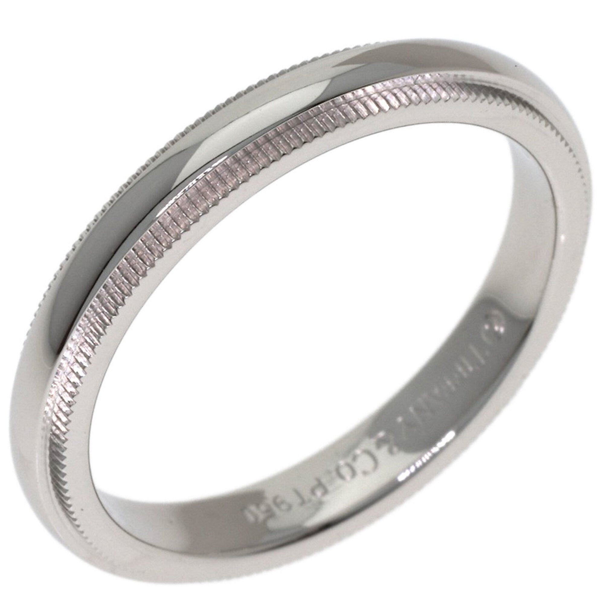 Tiffany Platinum 950 Band Ring (Pre-Owned)