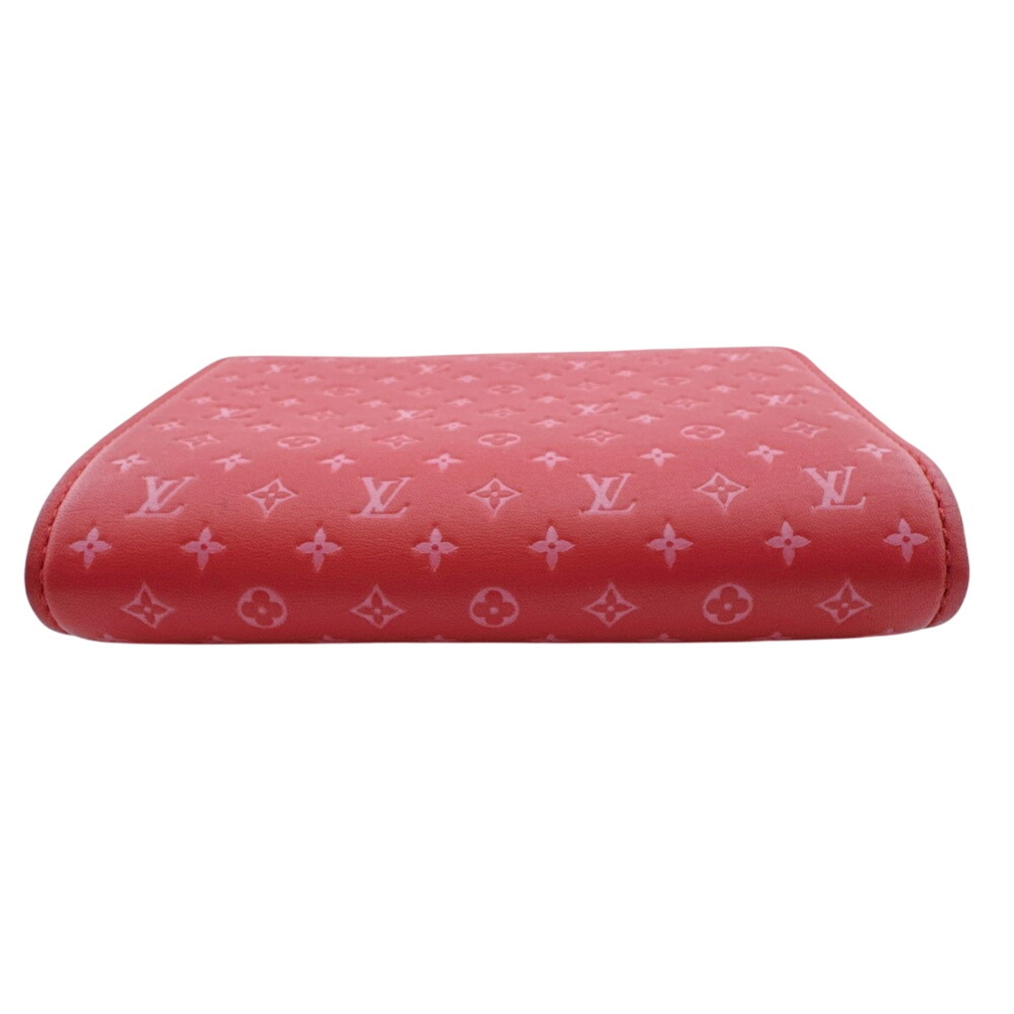 Louis Vuitton Pink Leather Wallet (Bi-Fold) (Pre-Owned)