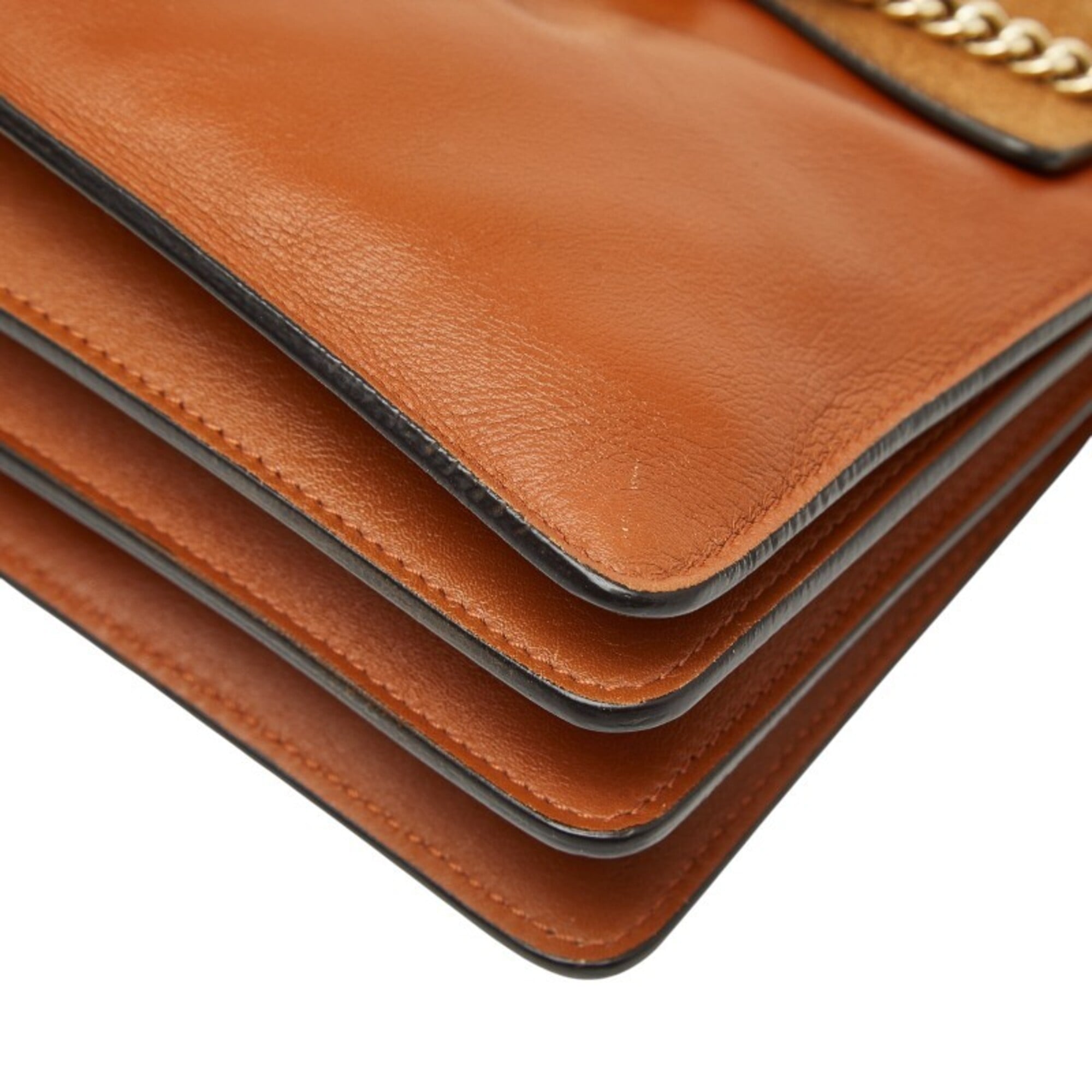 Chloé Brown Suede Leather Shoulder Bag (Pre-Owned)