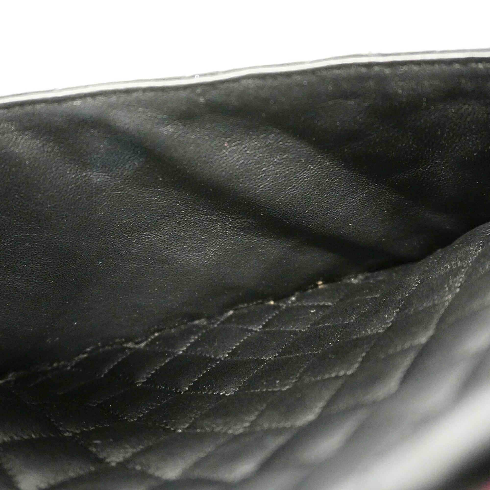 Chanel Black Leather Tote Bag (Pre-Owned)