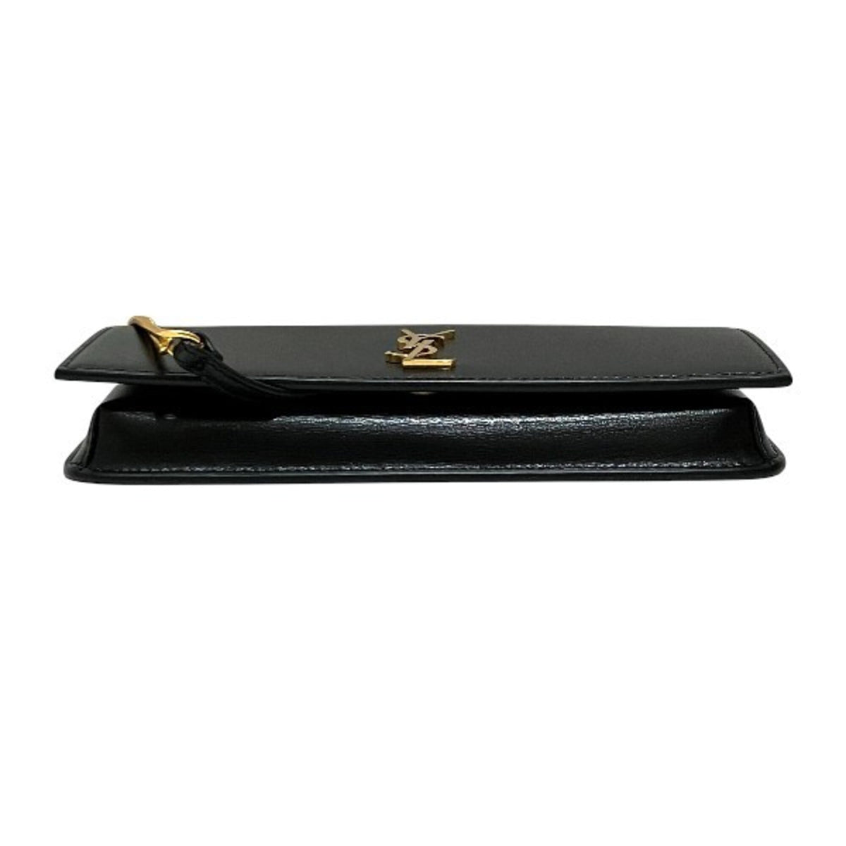 Yves Saint Laurent Black Leather Shoulder Bag (Pre-Owned)